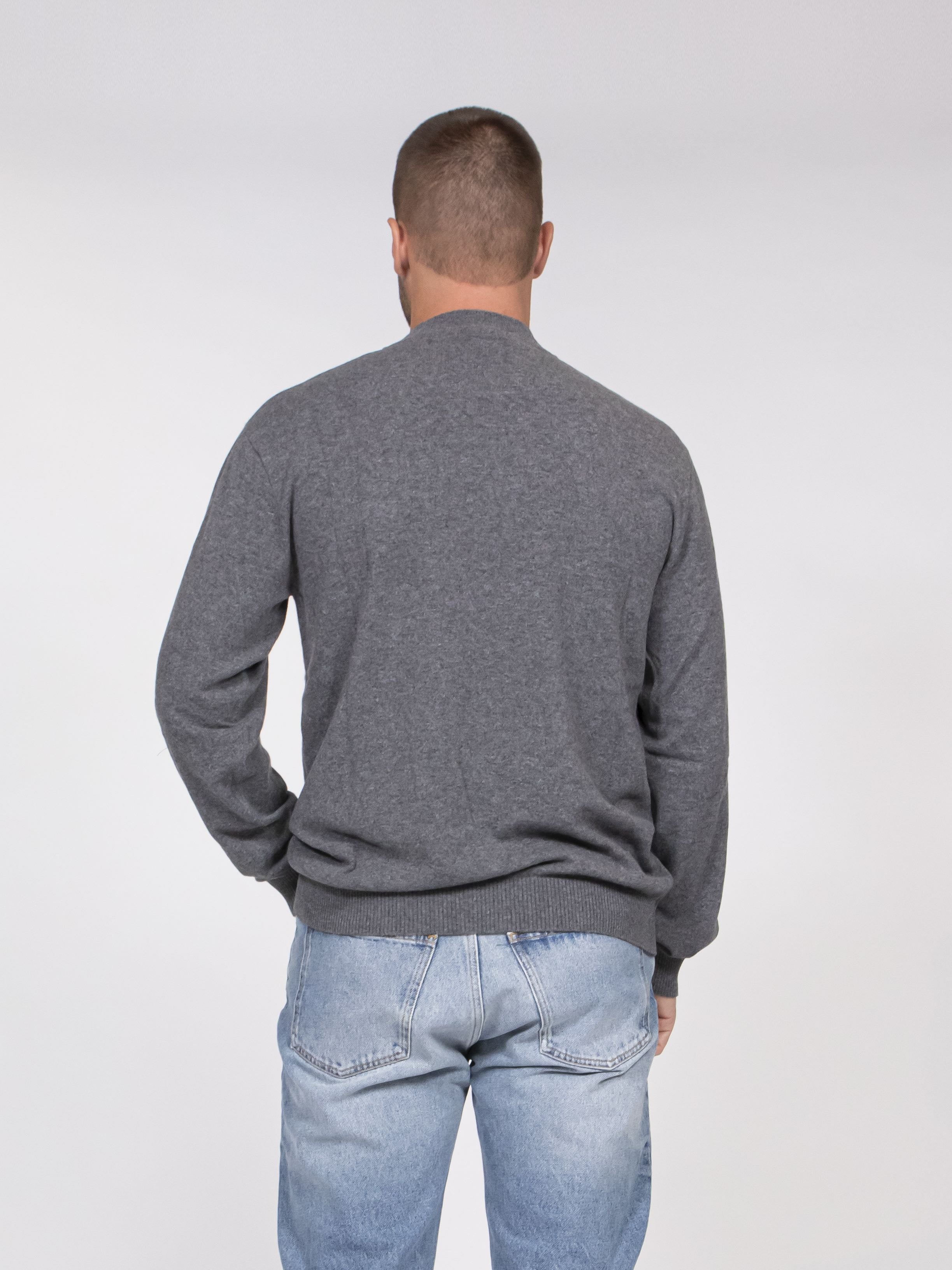 Moschino Maglia Misto Lana Cashmere 0506 GRIGIO