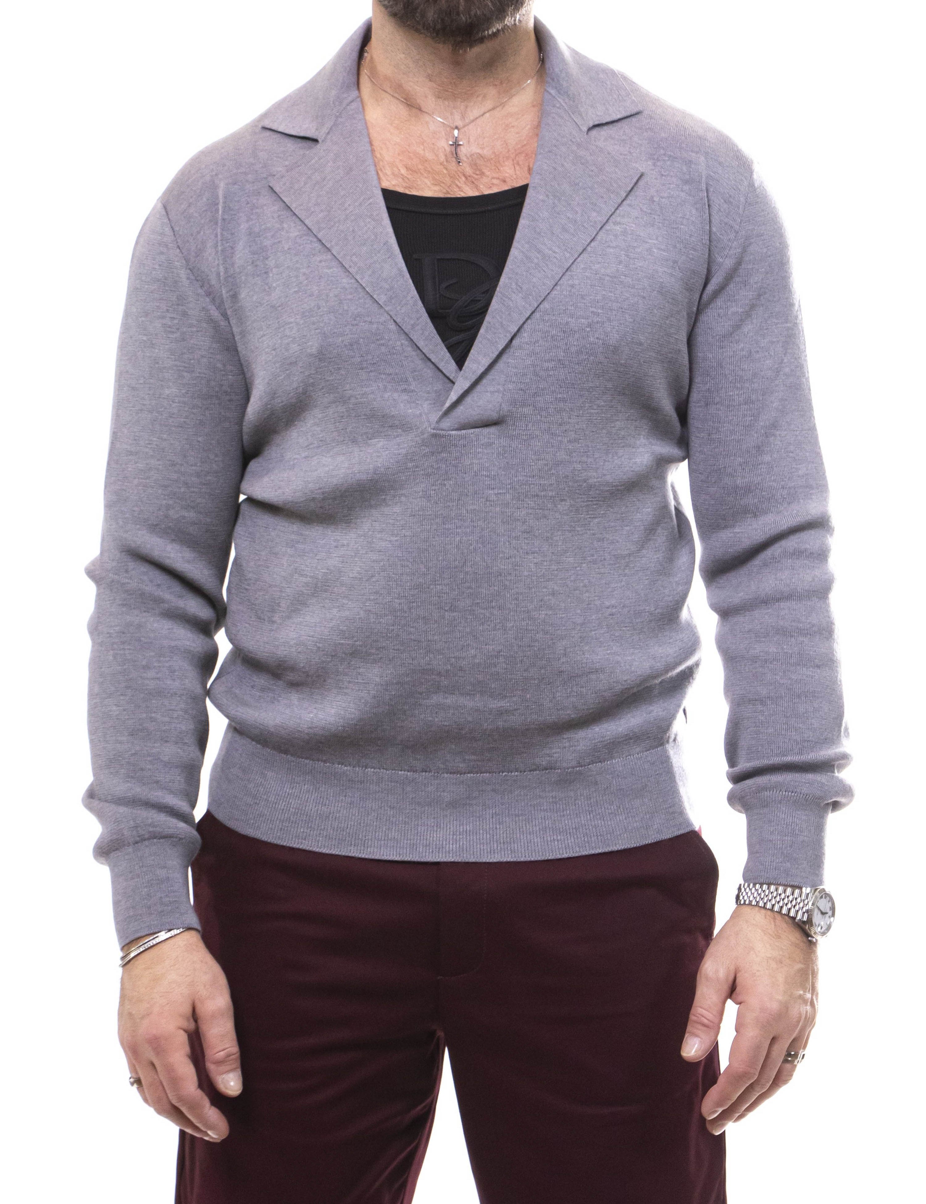 Dolce & Gabbana Maglia N0634 GRIGIO CHIARO