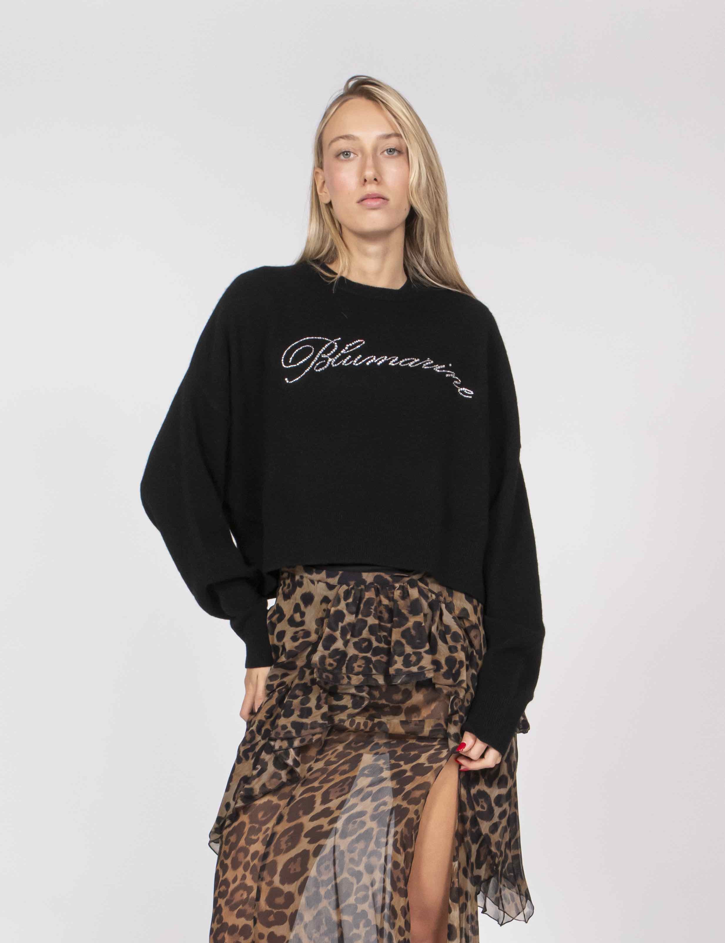 Blumarine Maglia N0990 NERO