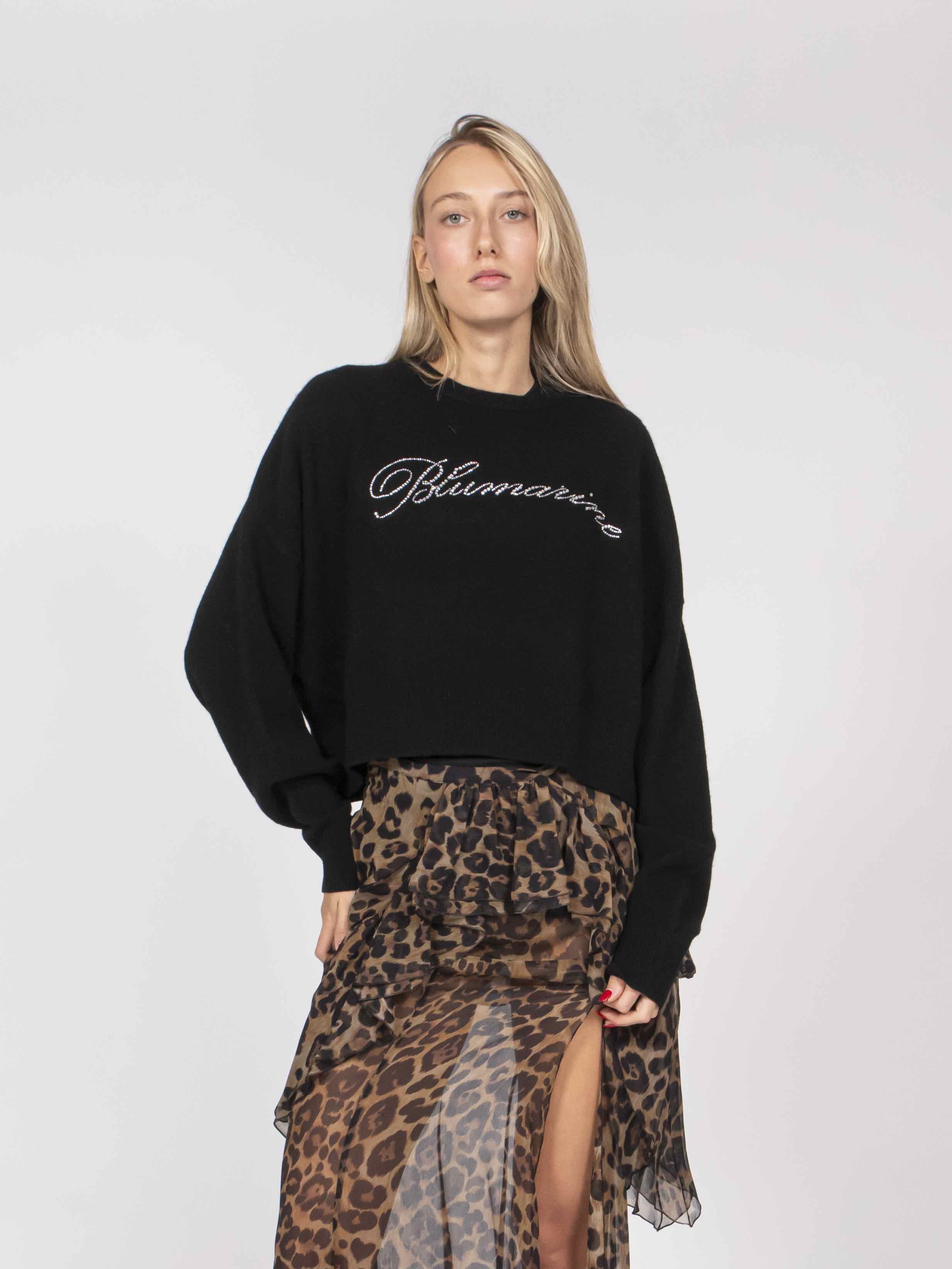 Blumarine Maglia N0990 NERO