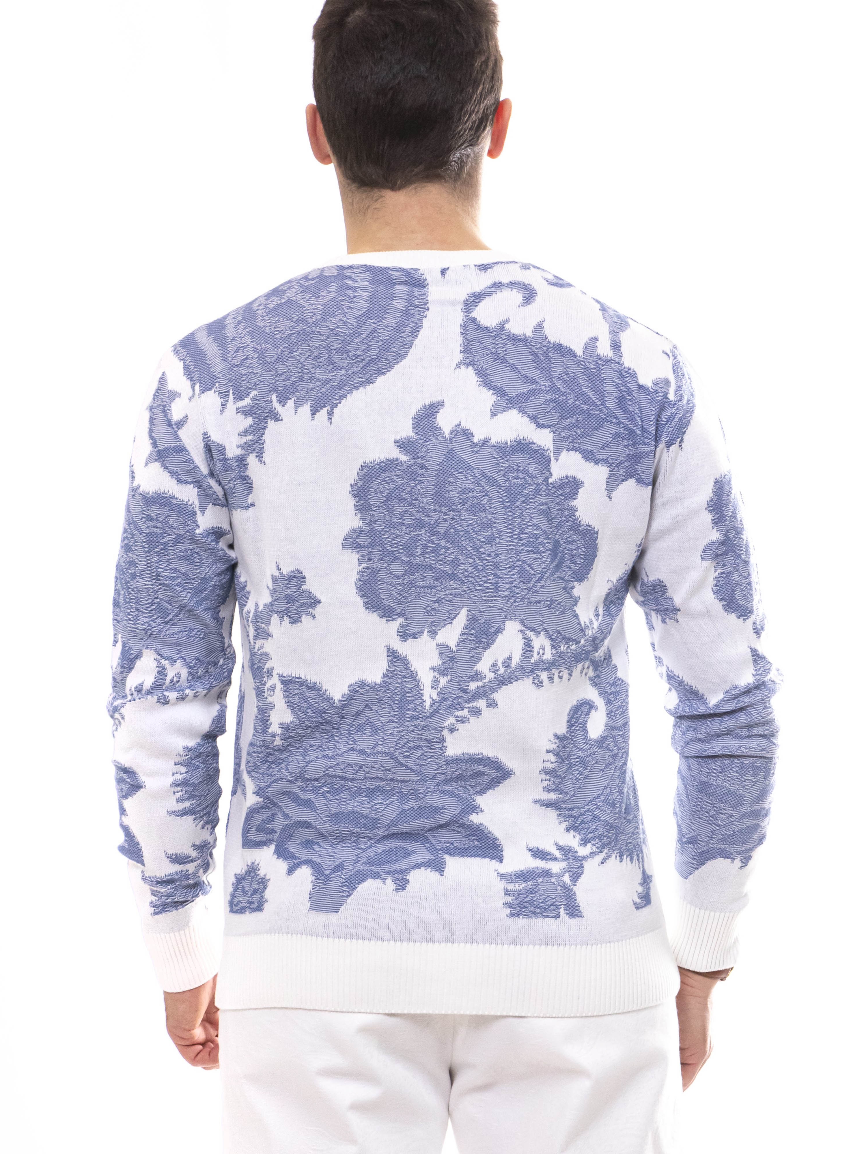 Etro Maglia S8478 BICOLORE