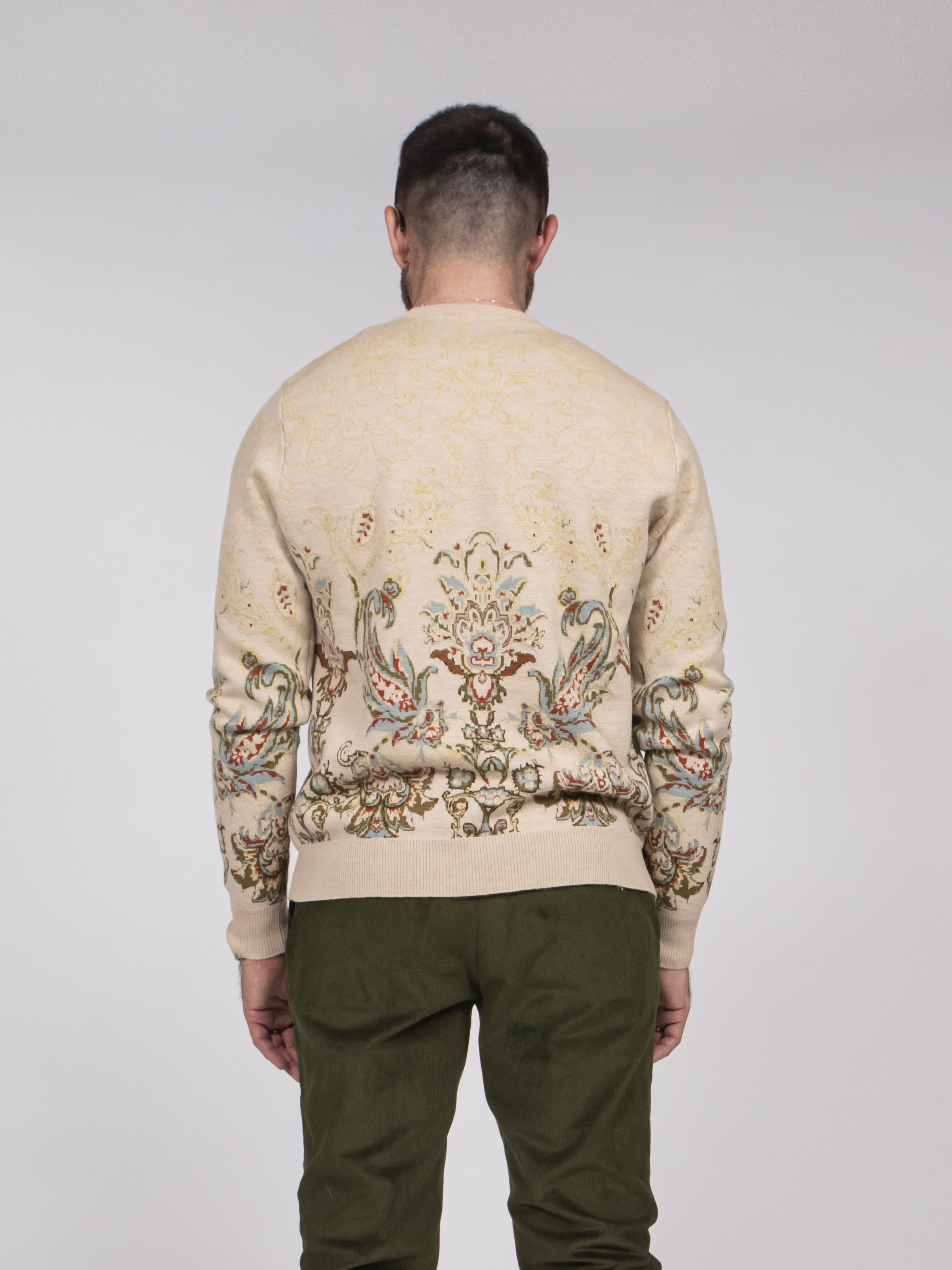 Etro Maglia S9820 F.DO BEIGE
