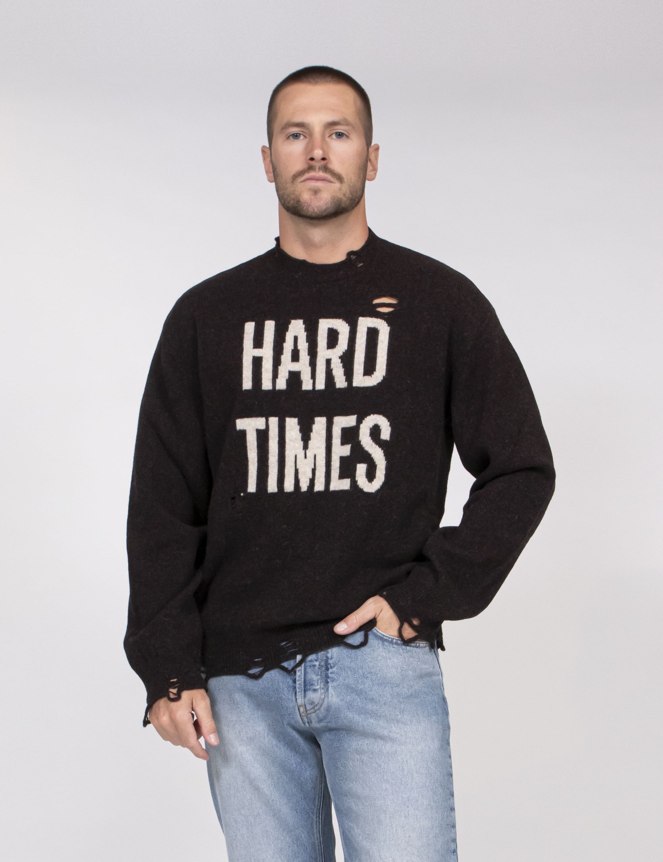 Moschino Maglia Shetland 0102 MARRONE