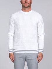 Peserico Maglia Tricot A00 BIANCO PURO