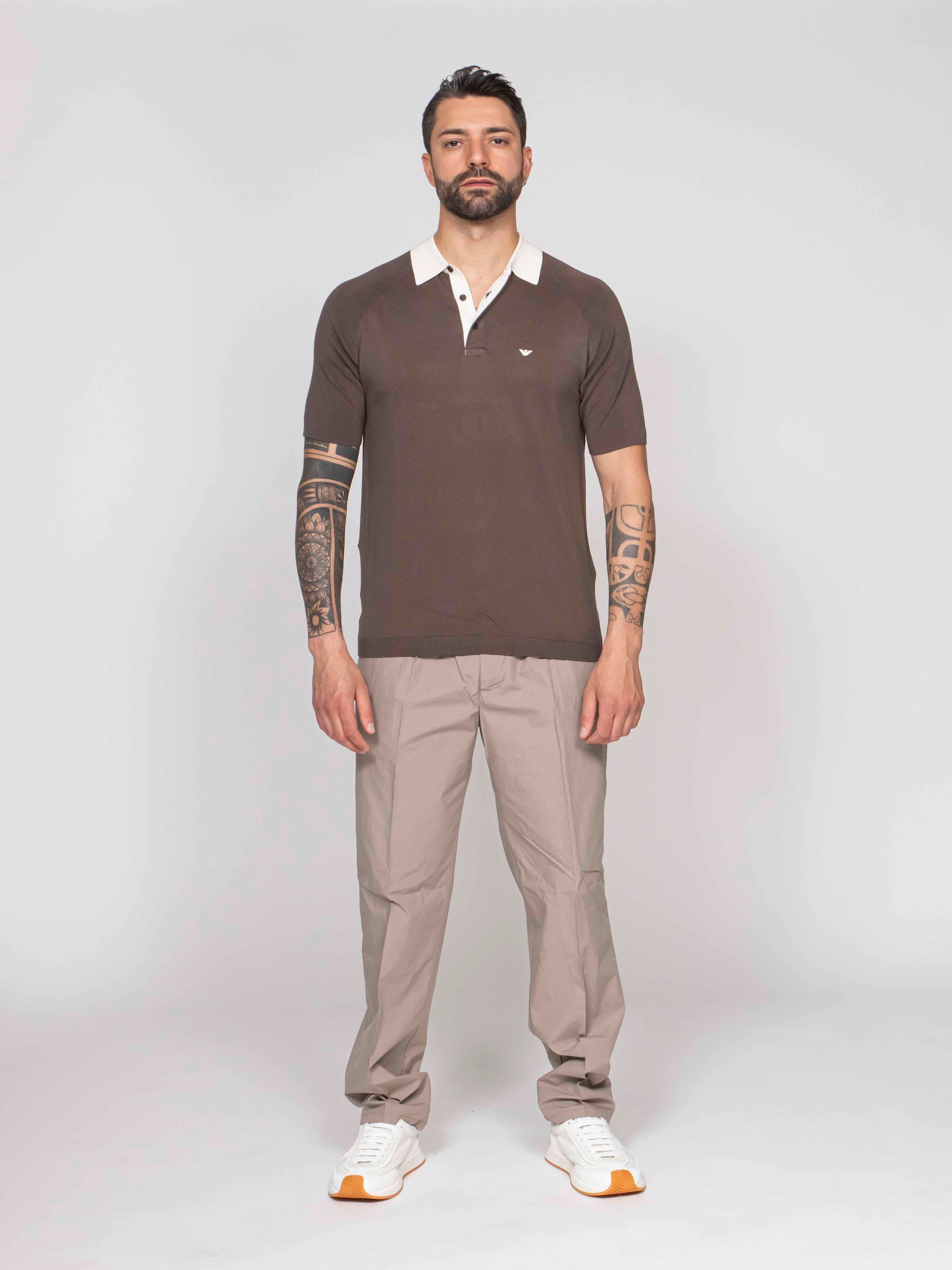 Emporio Armani Maglia U6200 MAJOR BROWN