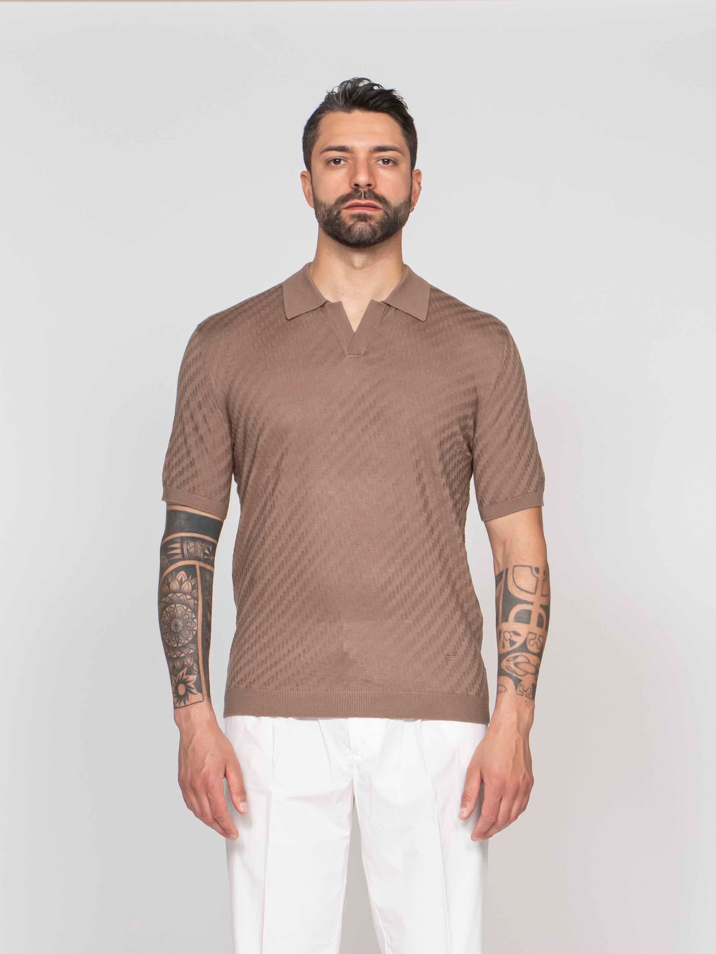 Emporio Armani Maglia U6285 BROWN LENTIL