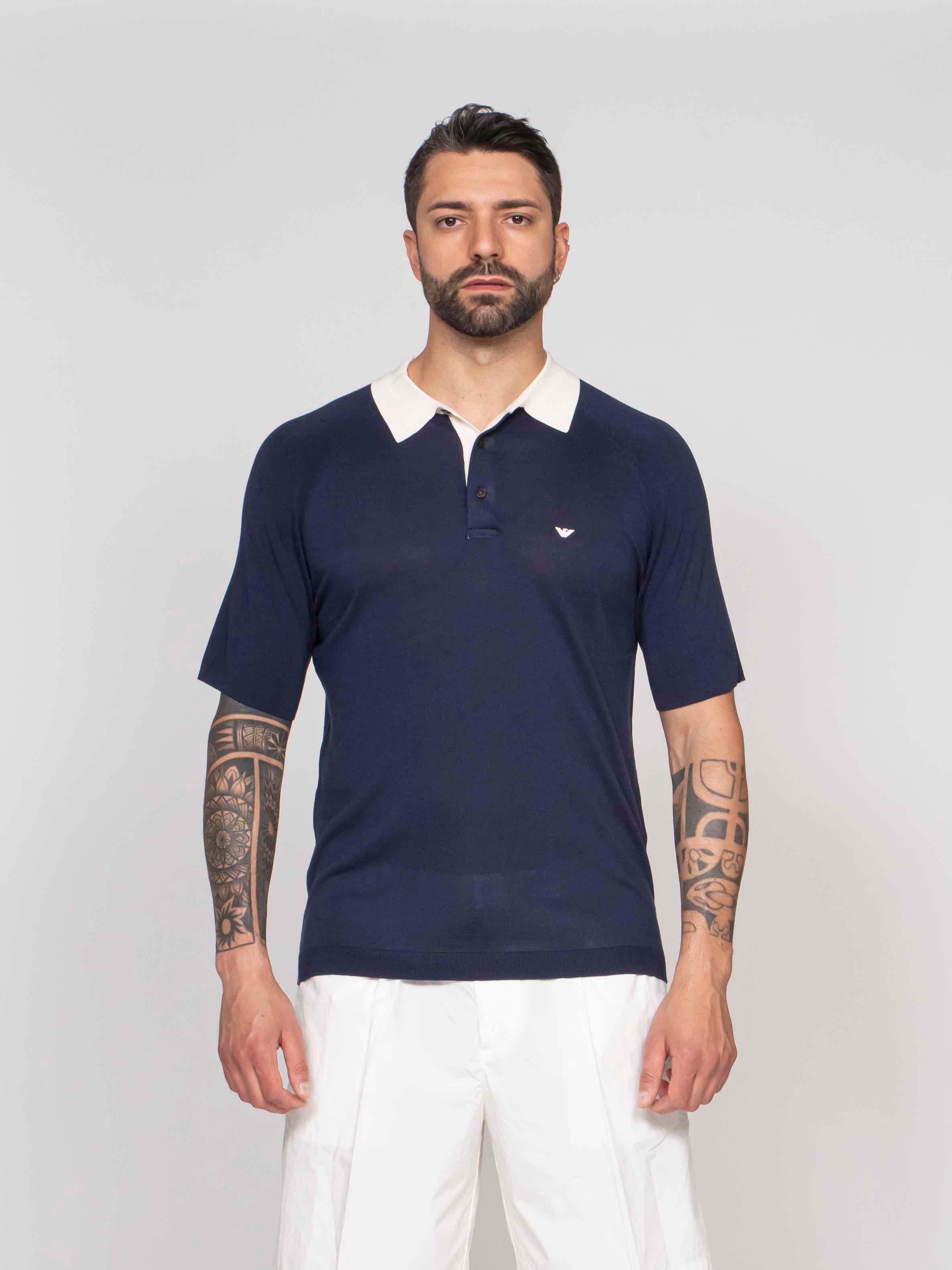 Emporio Armani Maglia UB130 NAVAL ACADEMY