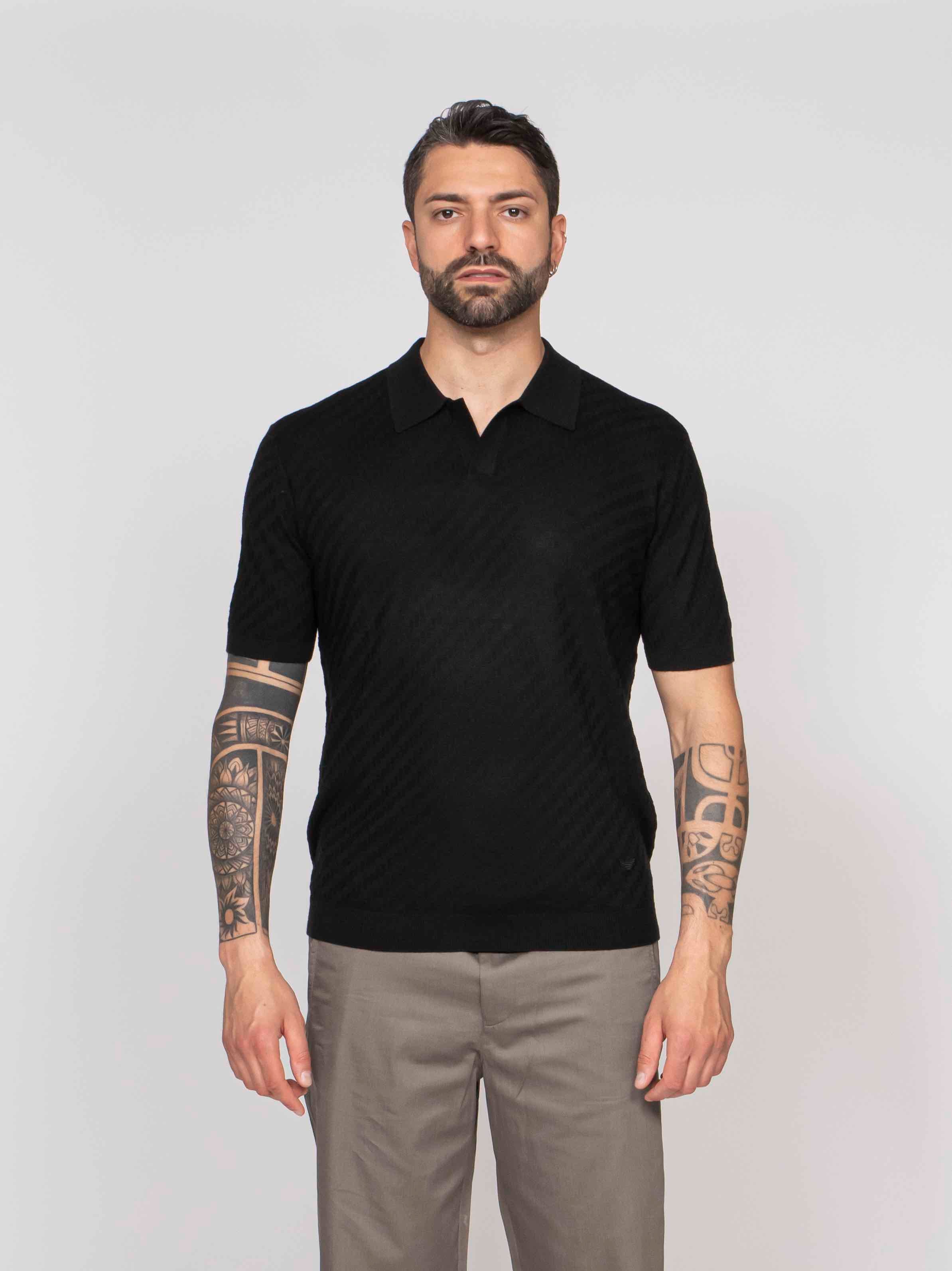 Emporio Armani Maglia UC001 BLACK BEAUTY