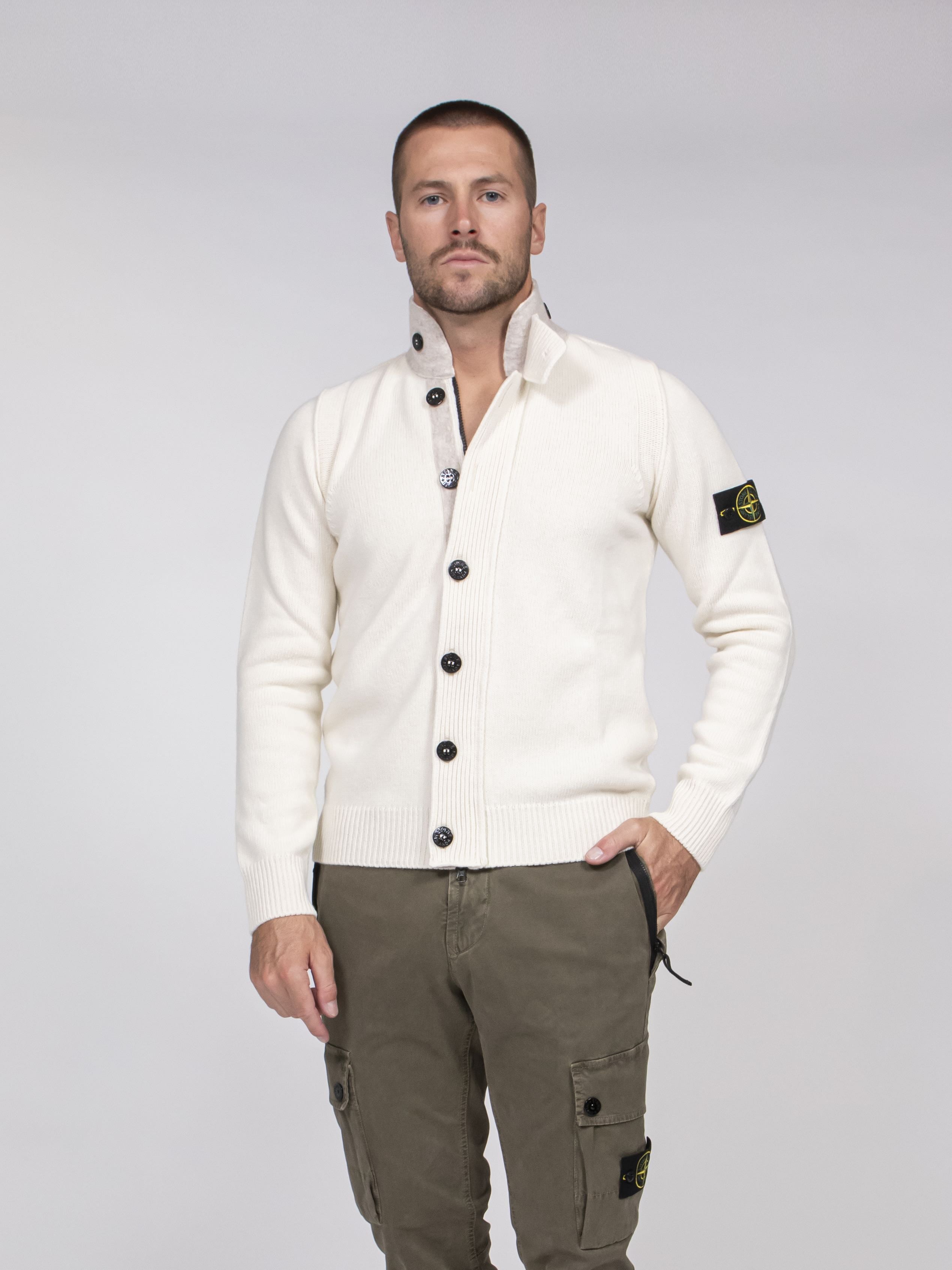 Stone Island Maglia V0093 AVORIO