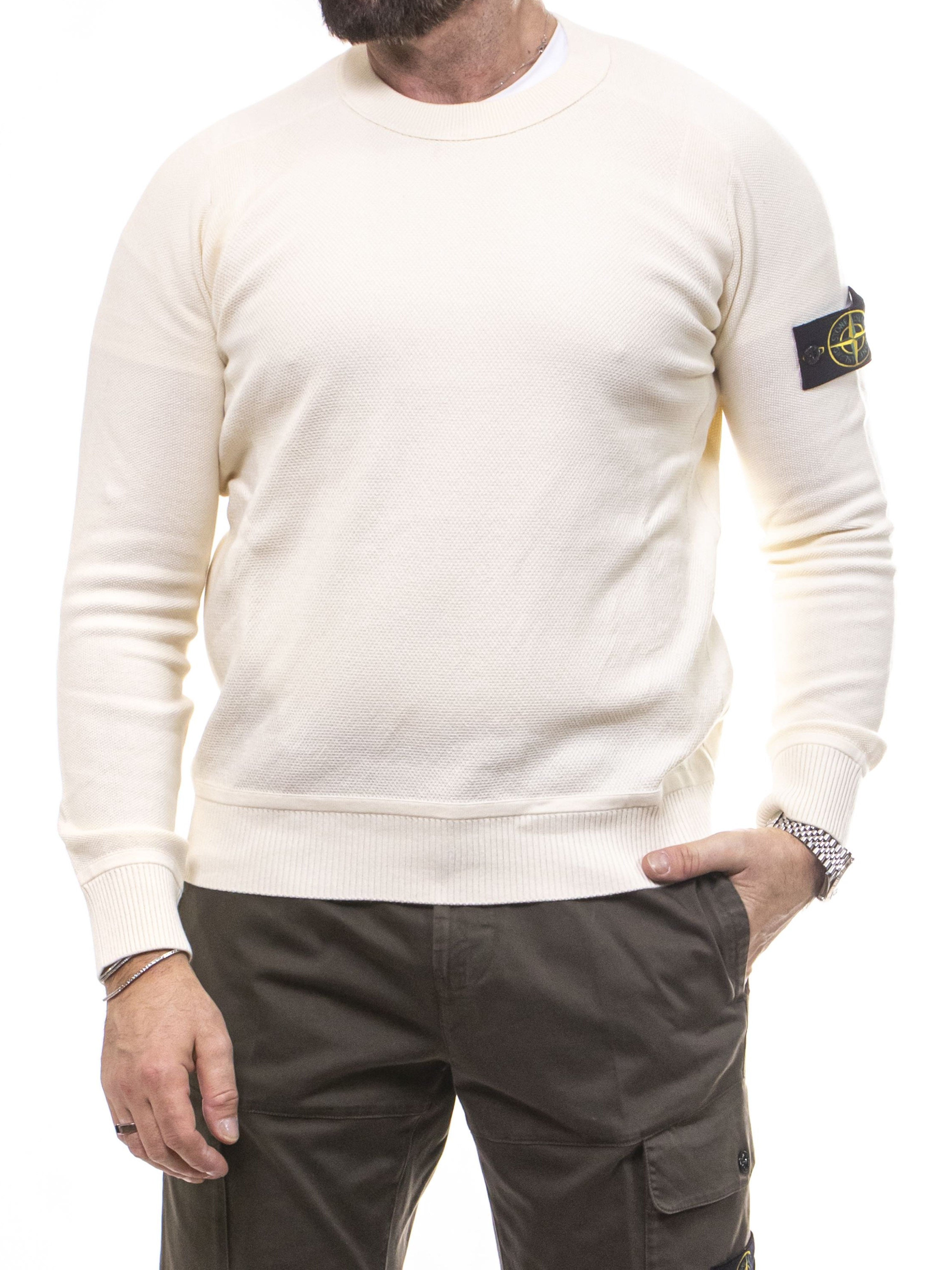 Stone Island Maglia V0093 AVORIO