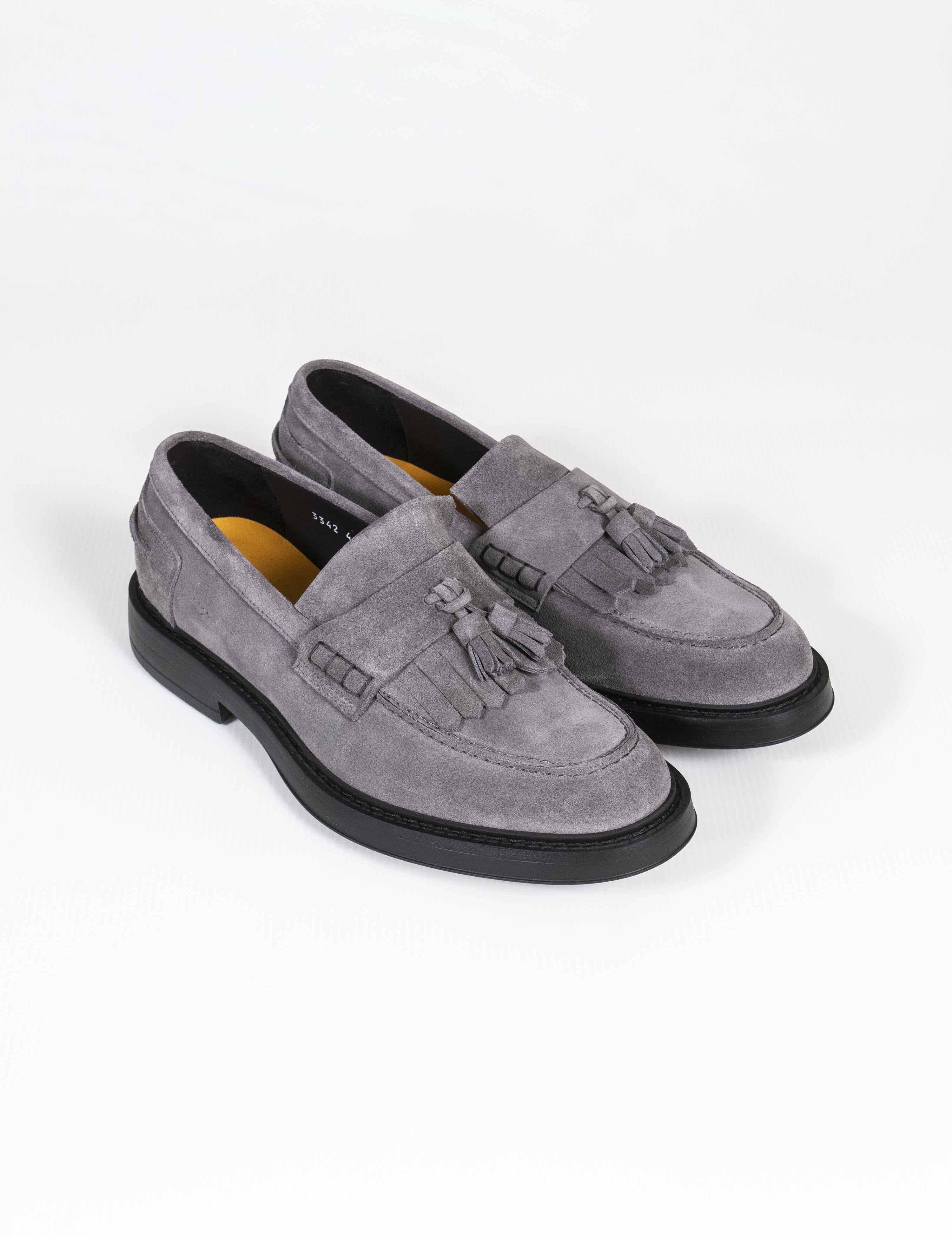 Doucals Mocassino Adler NN03 LAVAGNA+F.DO NERO