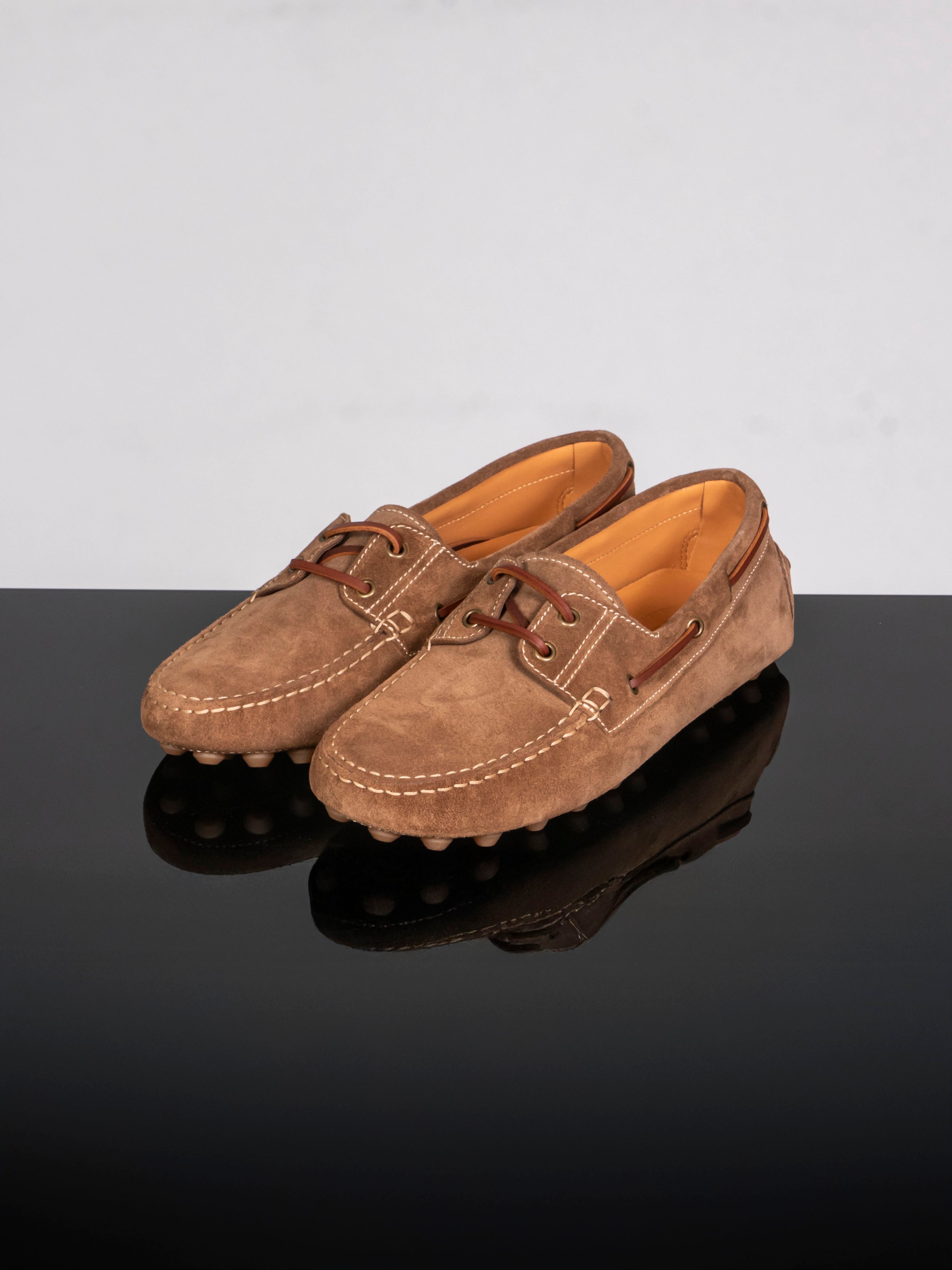 Tods Mocassino Barca S818 MARRONE