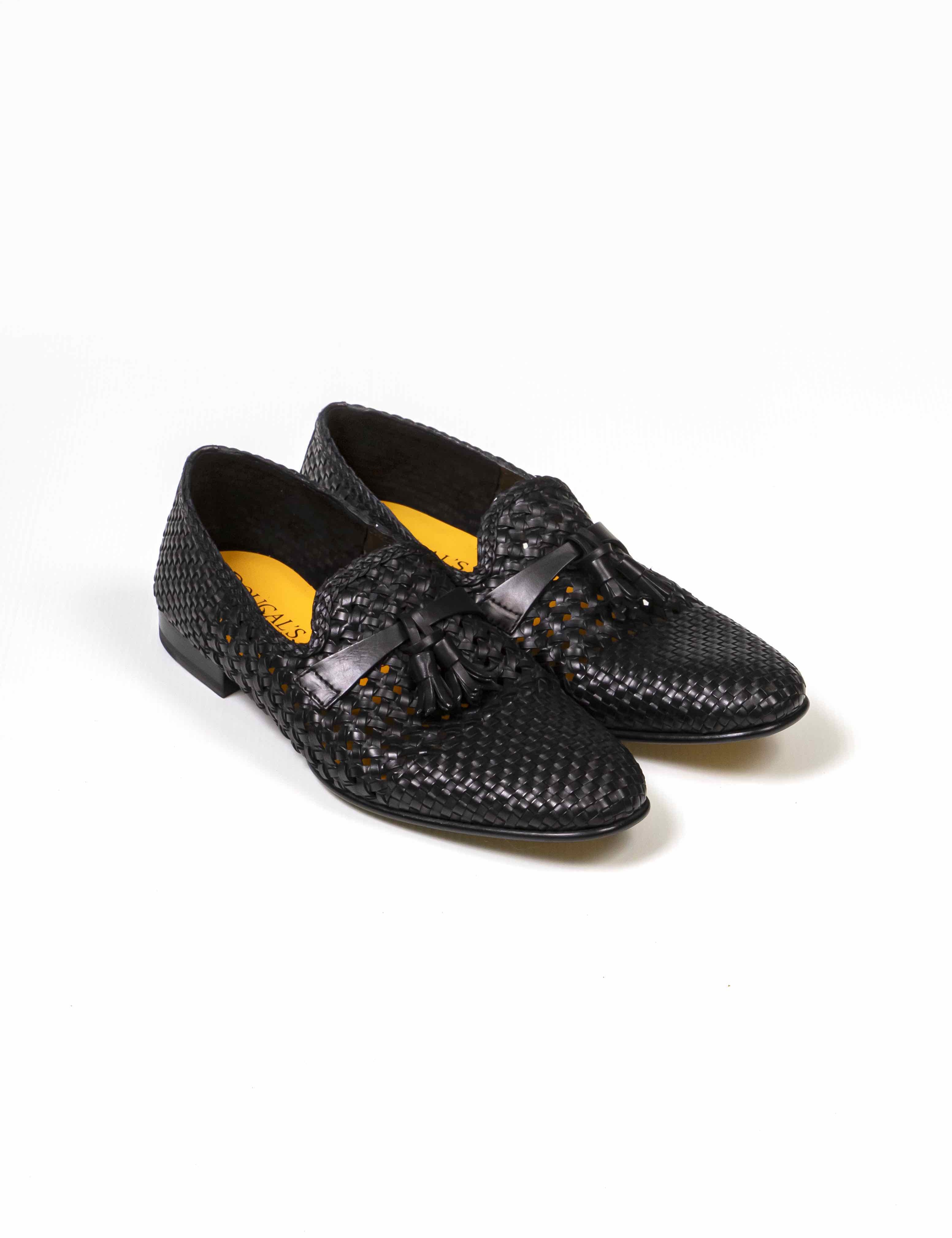 Doucal’s Mocassino Intreccio NN00 NERO+F.DO NERO