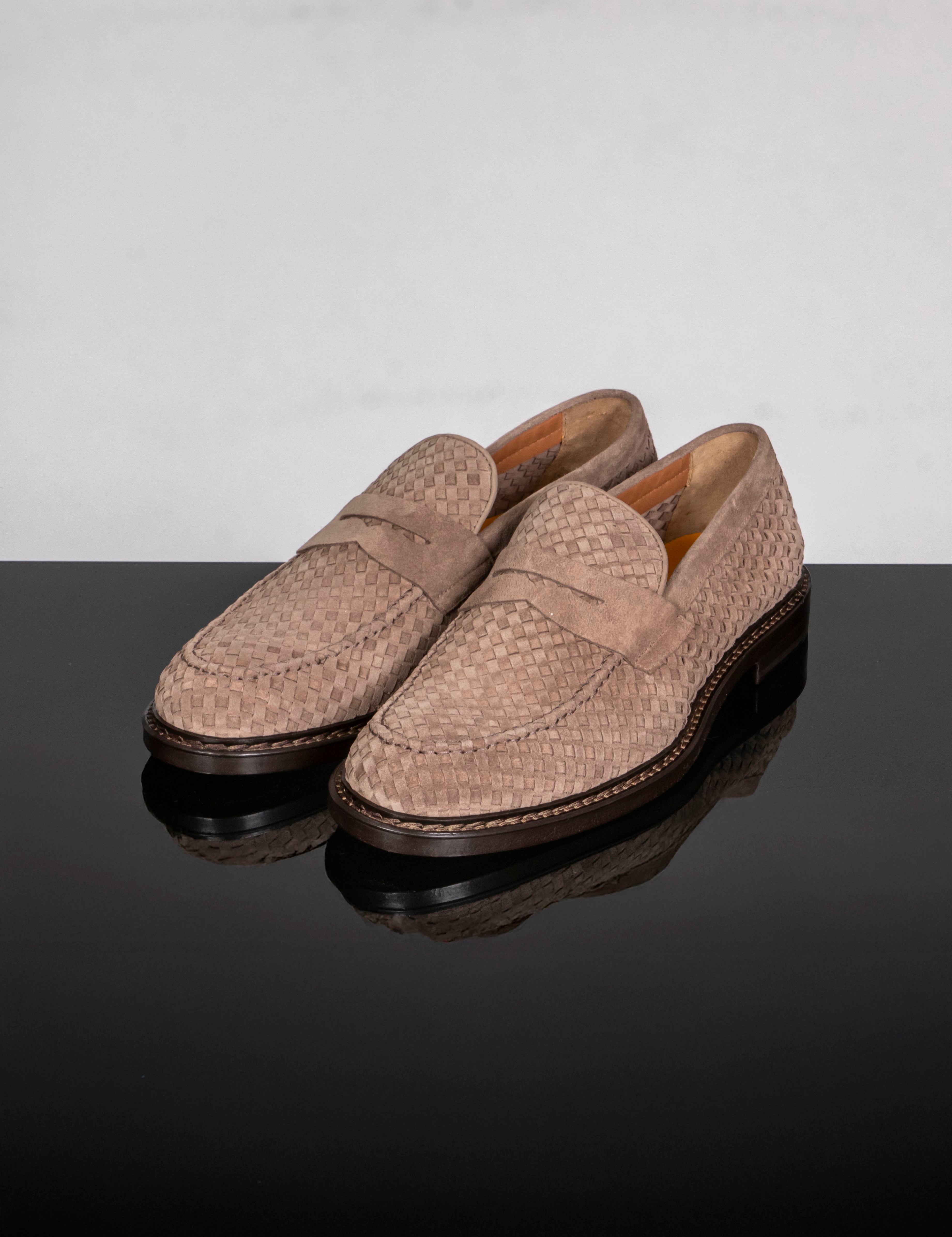 Doucal’s Mocassino Penny Adler TM05 TAUPE