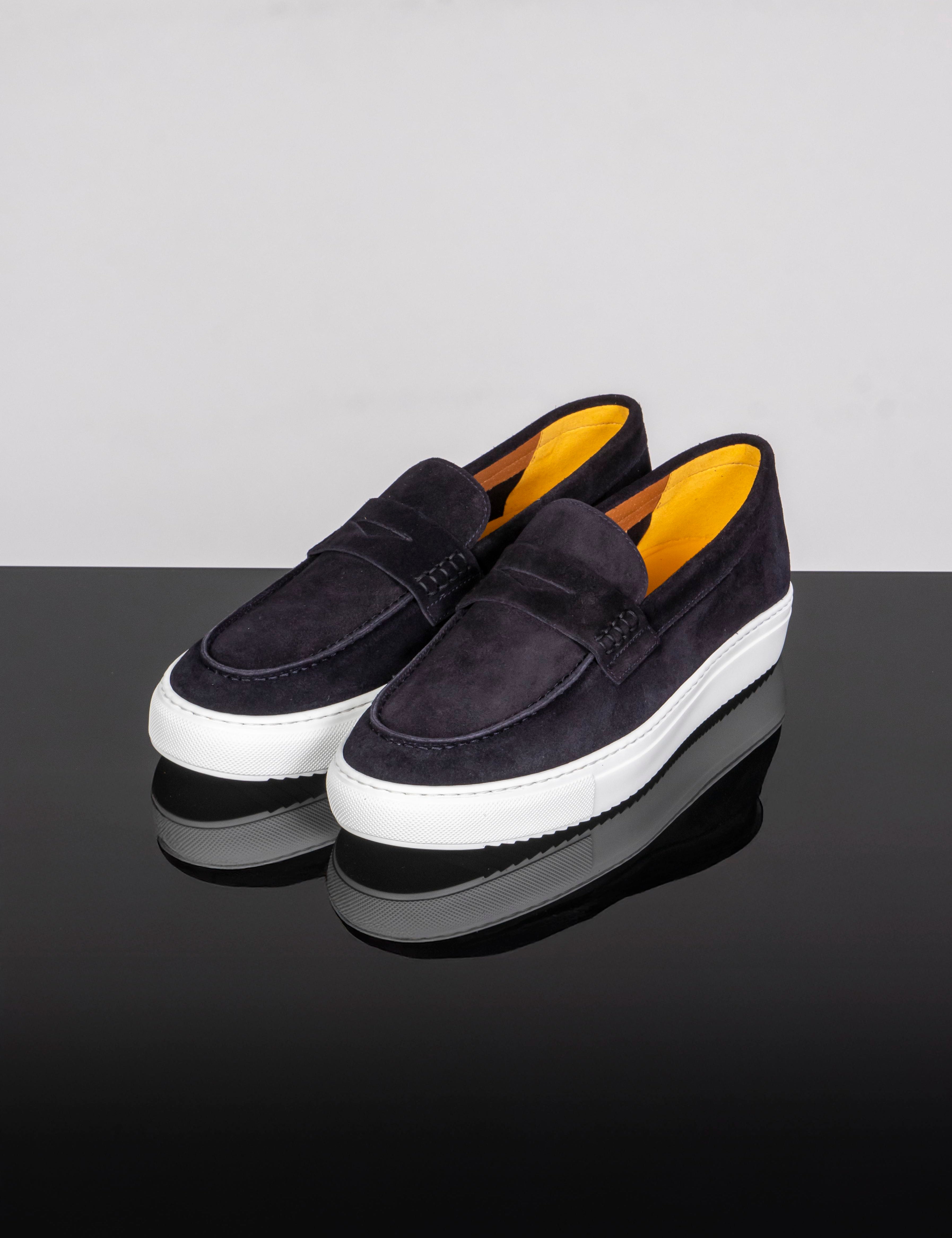 Doucal’s Mocassino Penny IB00 BLU