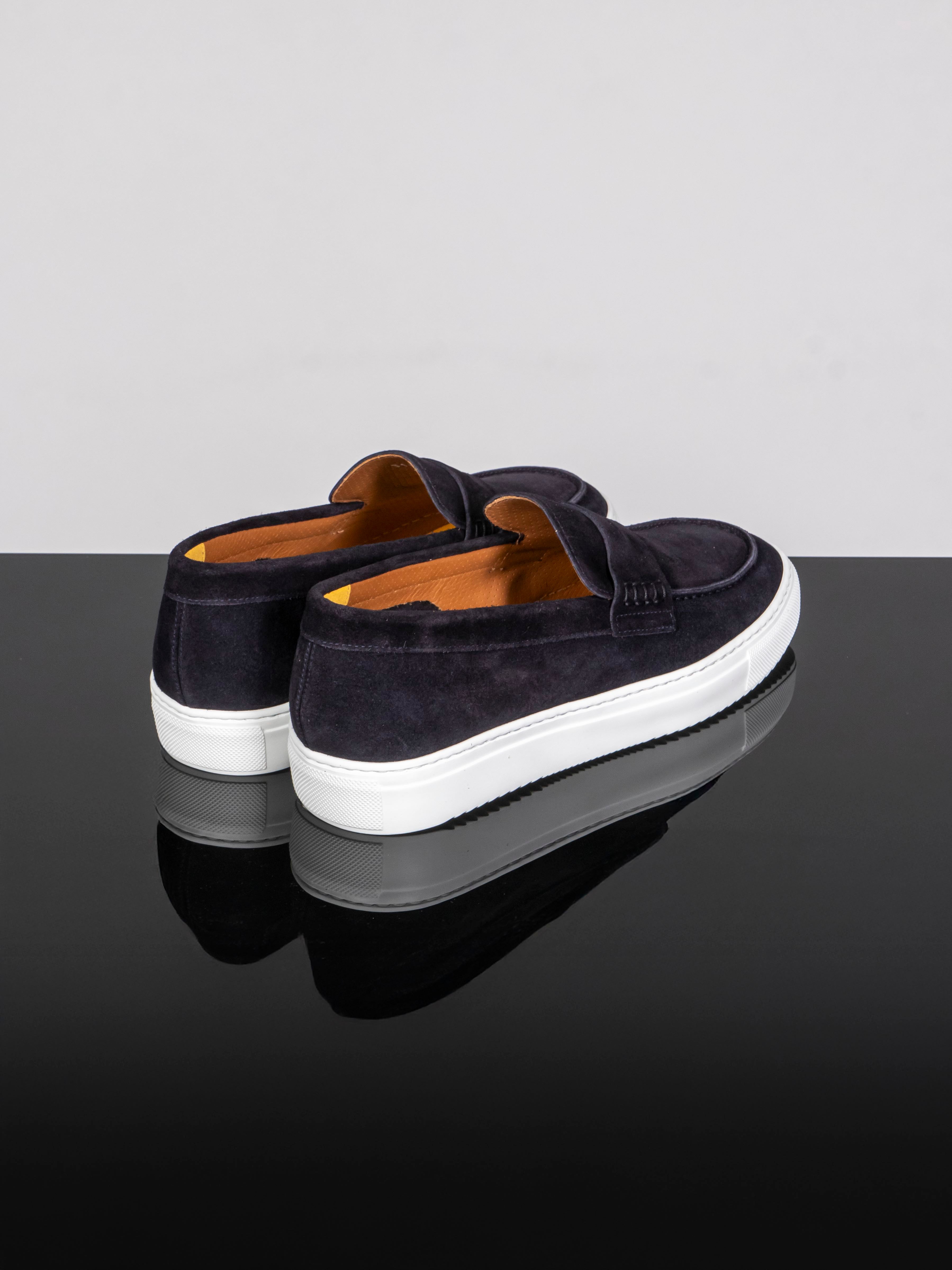 Doucal’s Mocassino Penny IB00 BLU