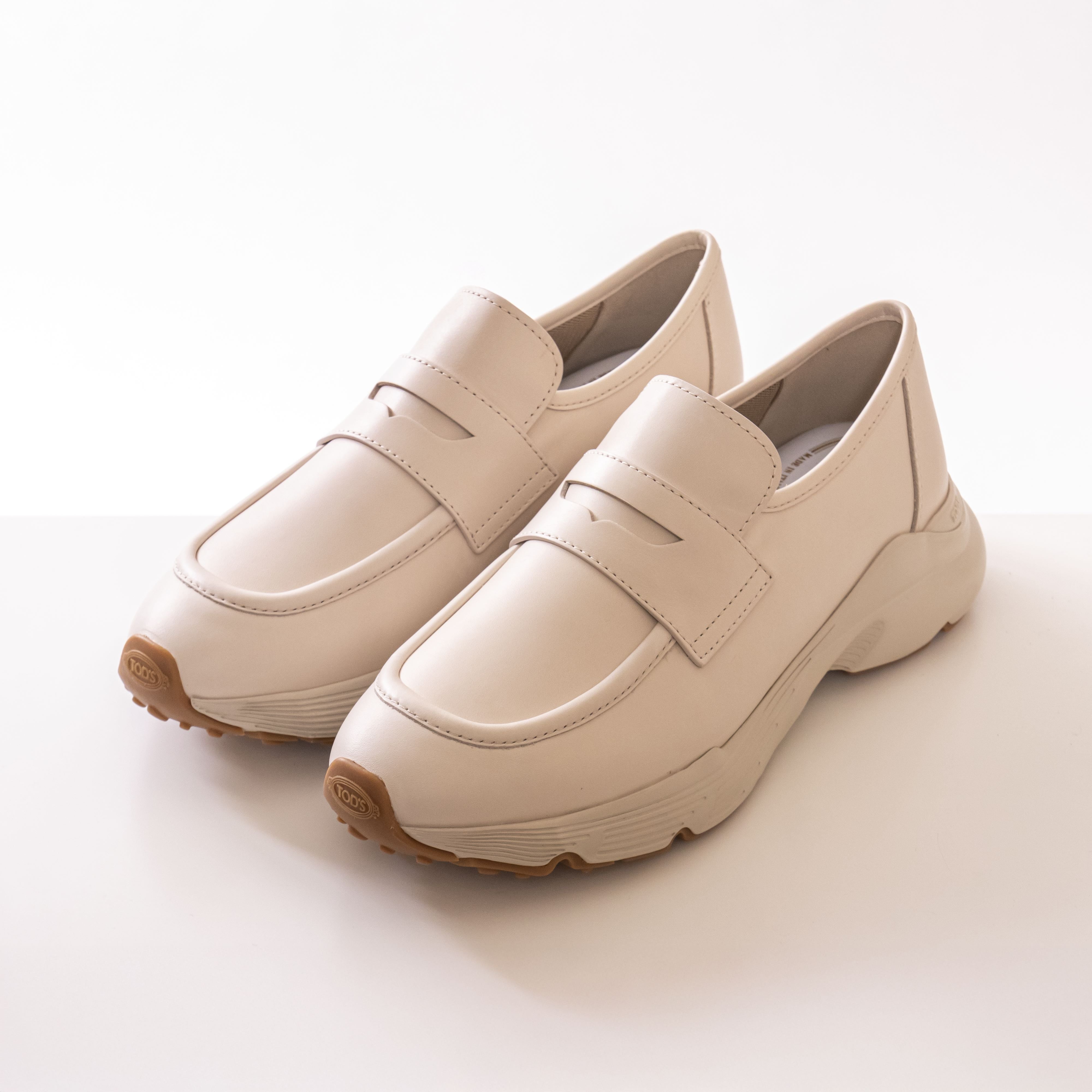 Tods Mocassino Sport Run C019 PANNA