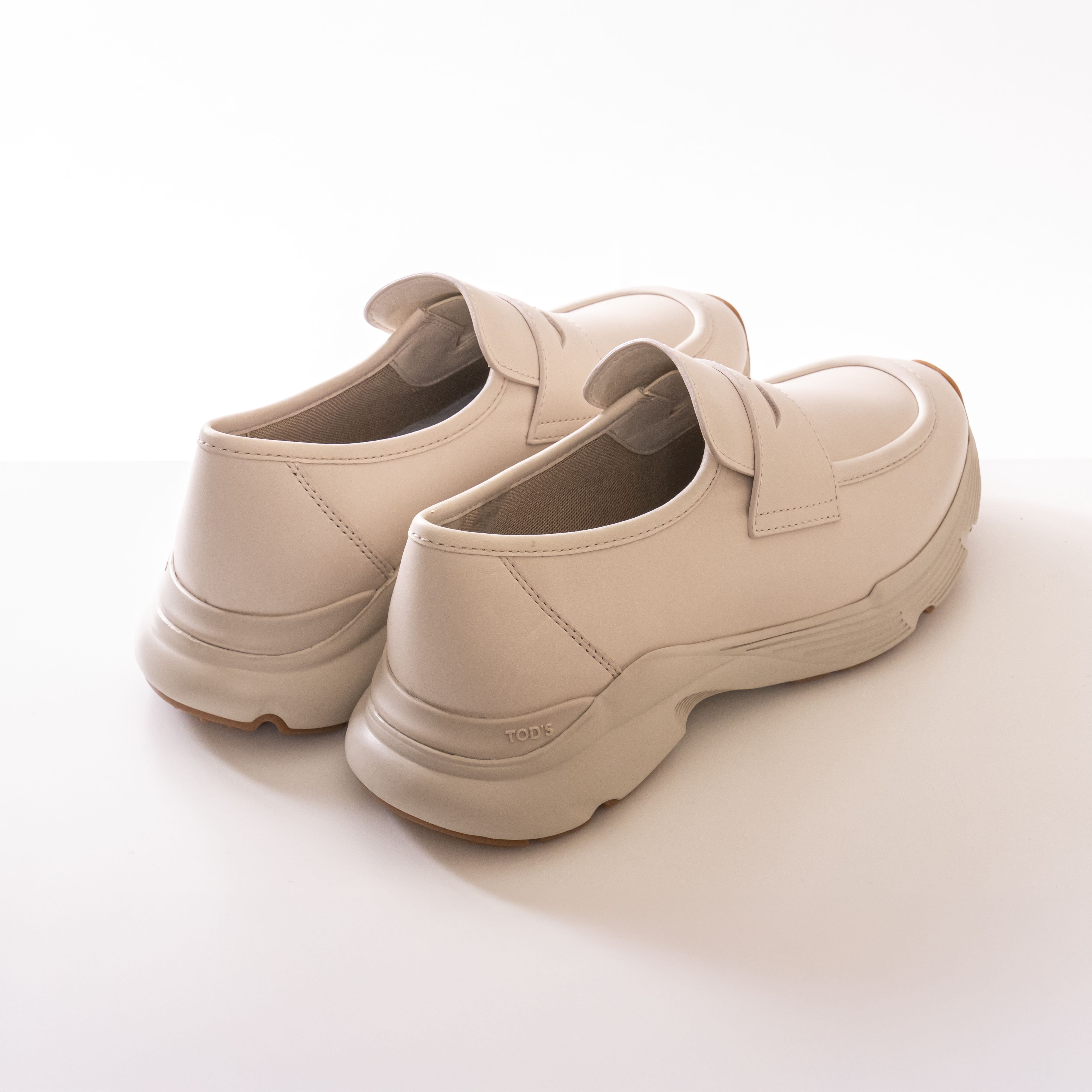 Tods Mocassino Sport Run C019 PANNA