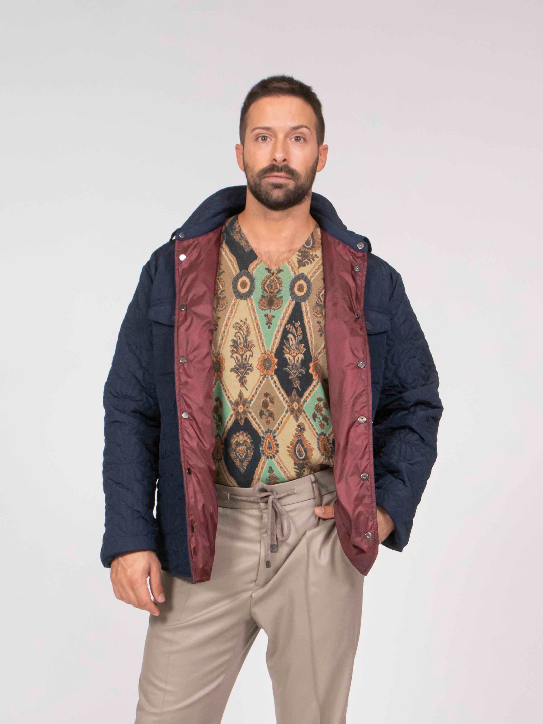 Etro Overshirt B0339 BLU