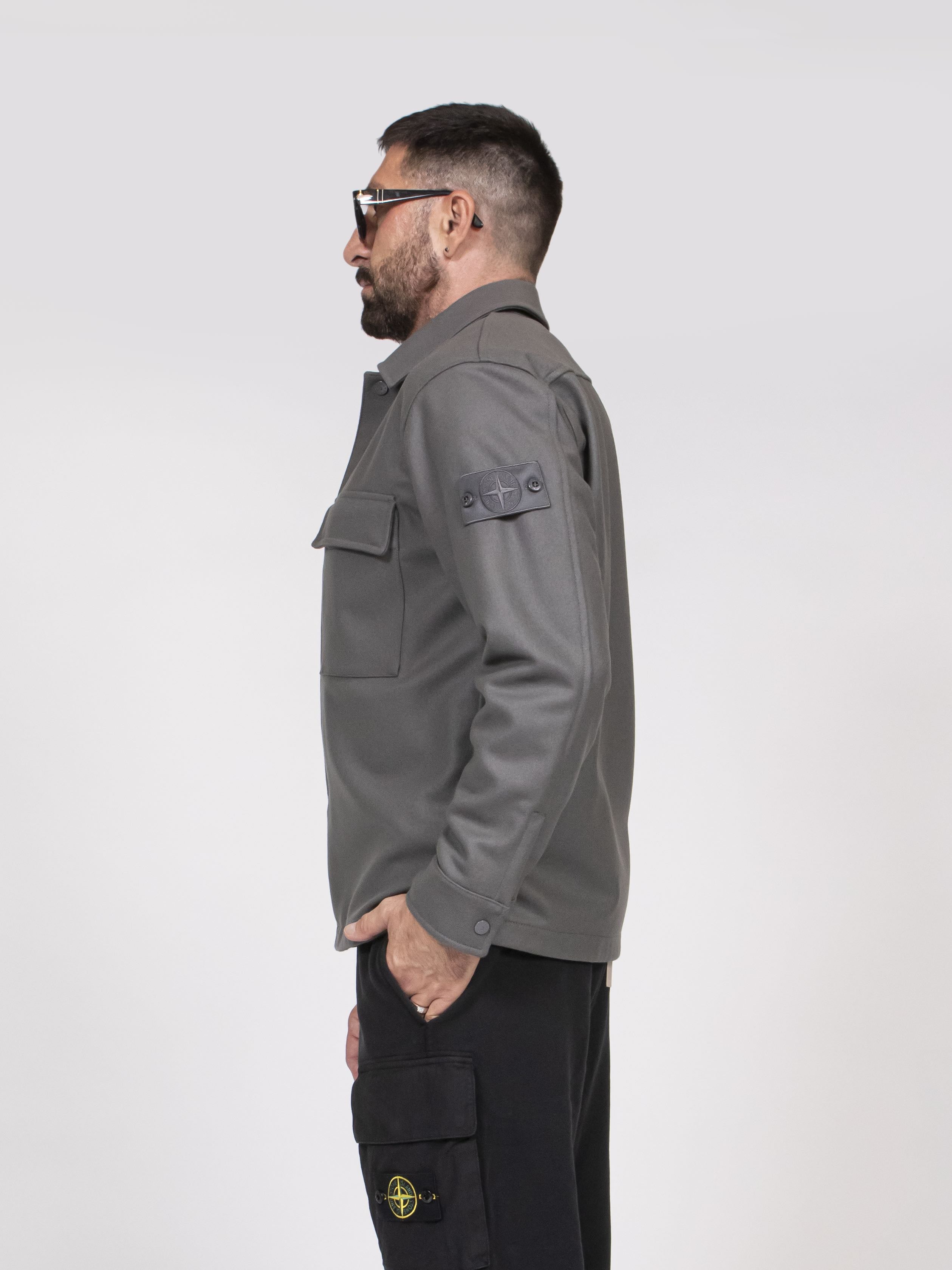 Stone Island Overshirt Ghost V0067 DARK GREY