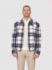 Pt Torino Overshirt Zipped 0360 NAVY