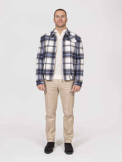 Pt Torino Overshirt Zipped 0360 NAVY