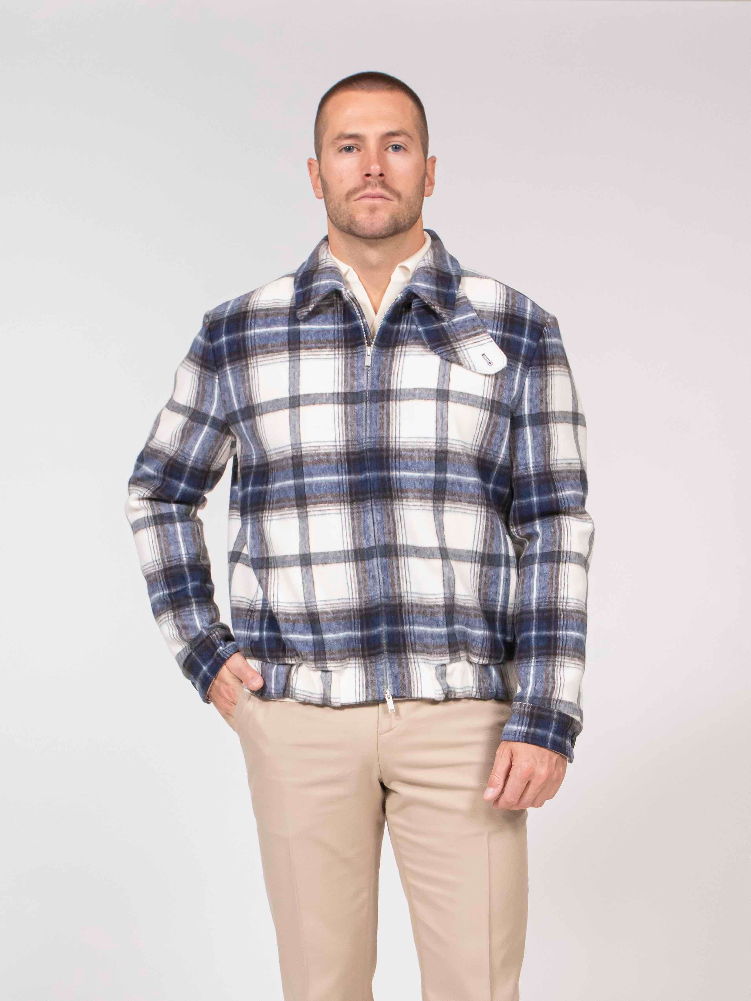 Pt Torino Overshirt Zipped 0360 NAVY