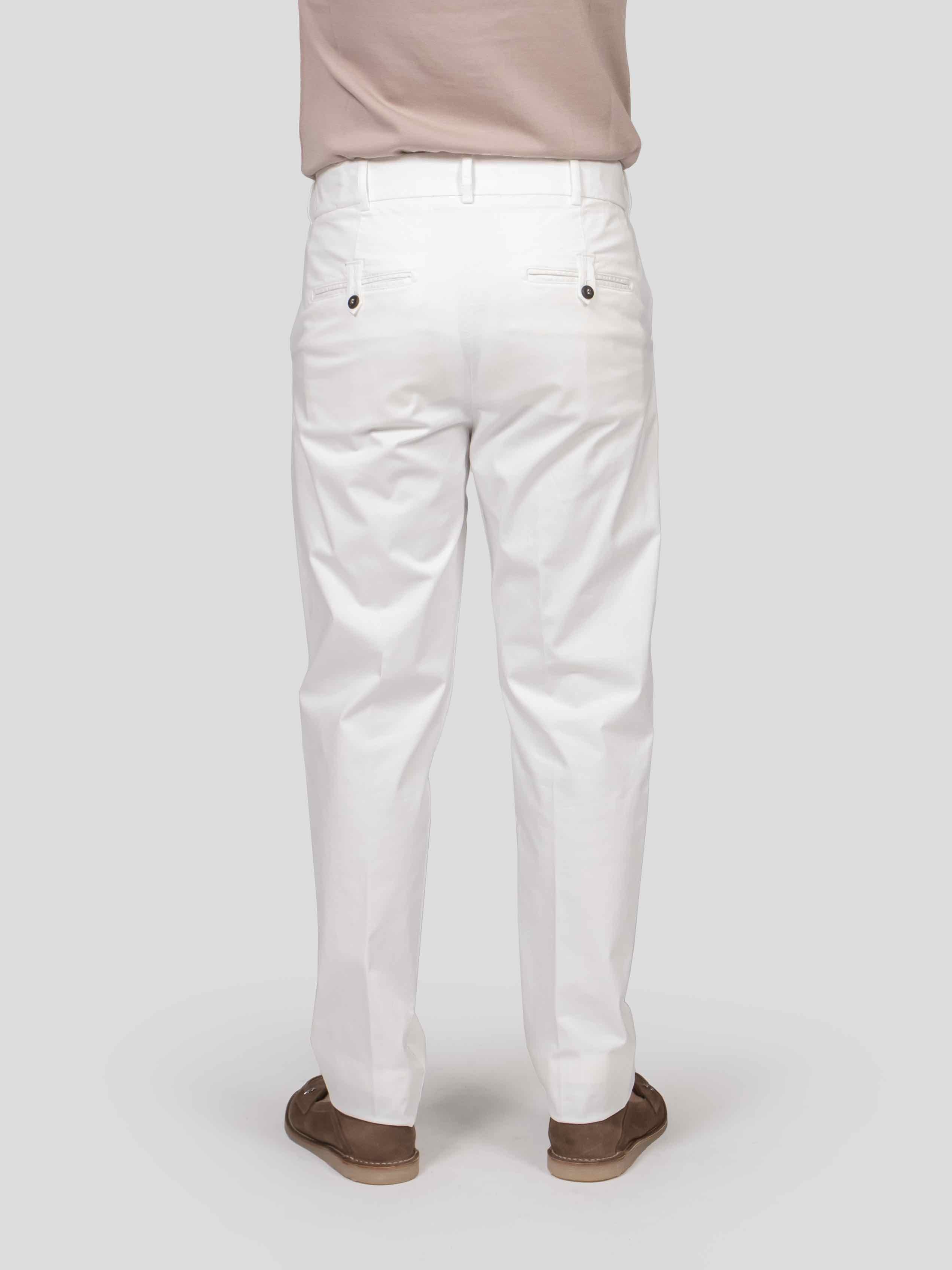 Eleventy Pantalone 01 BIANCO