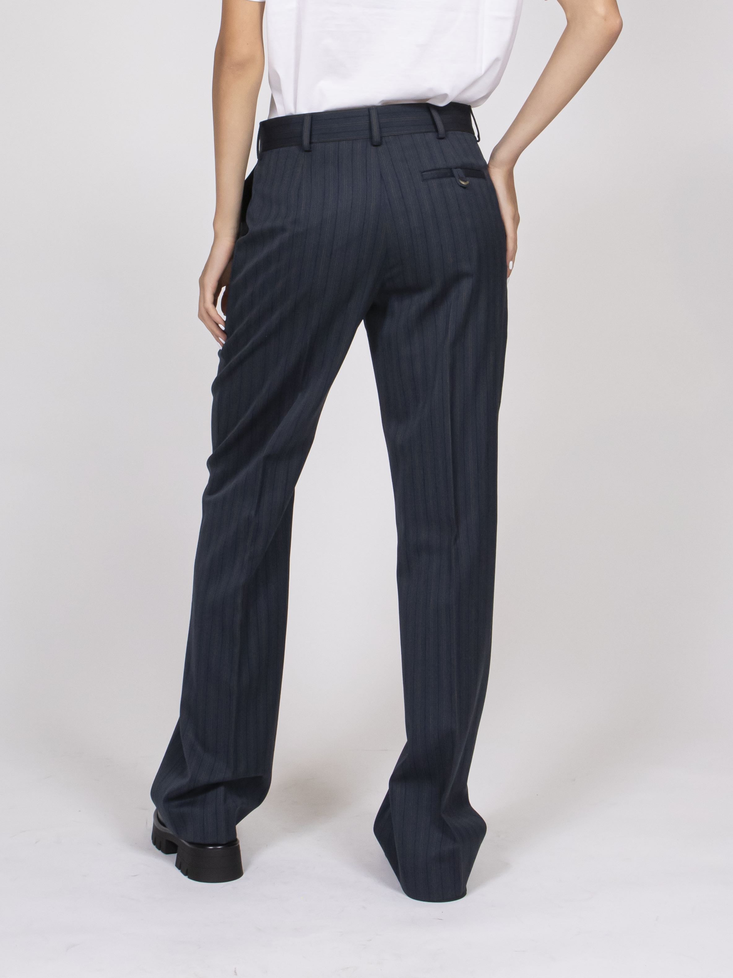 Moschino Pantalone 1290 RIGATO BLU