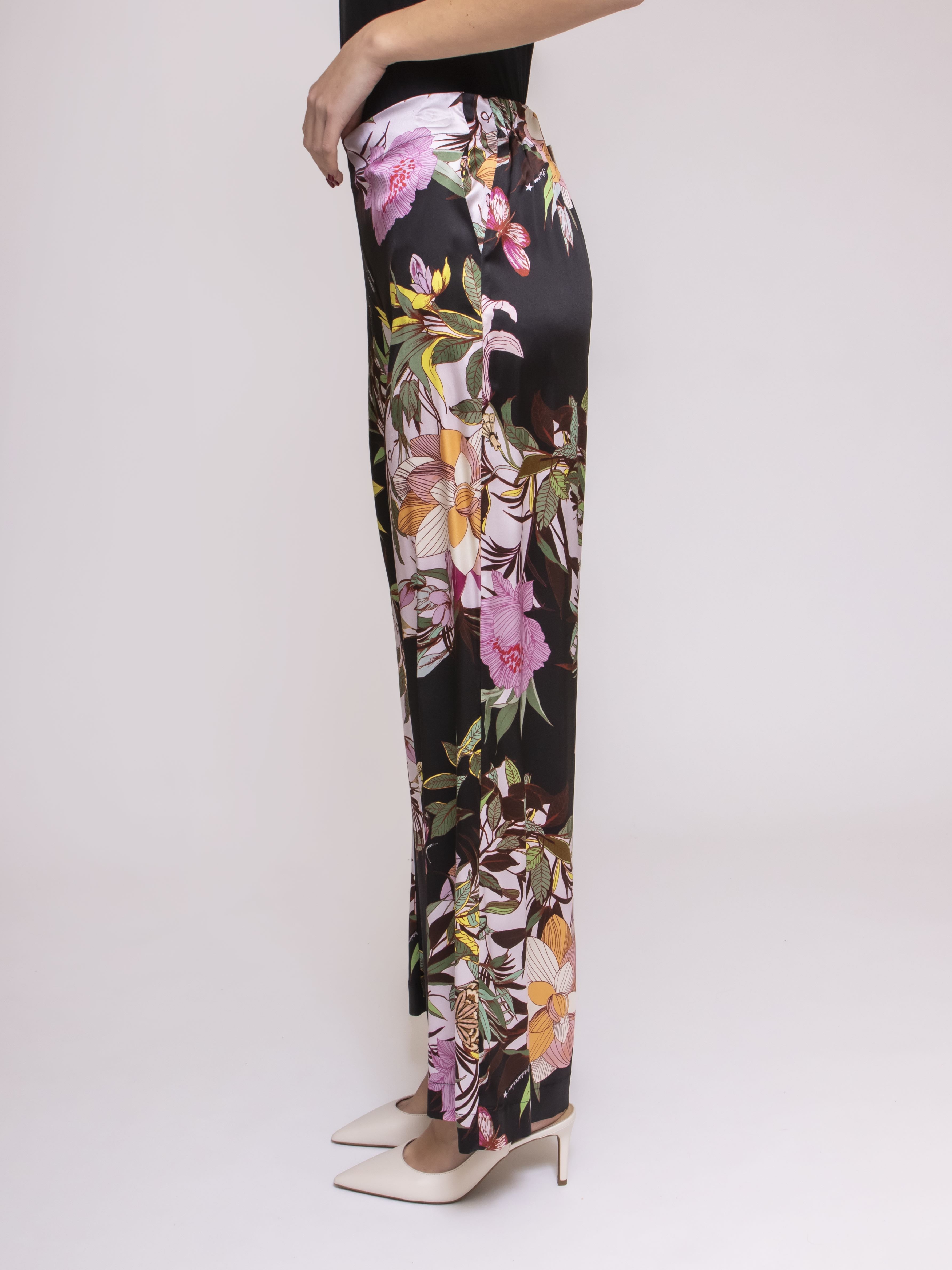 Shirtaporter Pantalone 2 MEXICAN GARDEN NERO