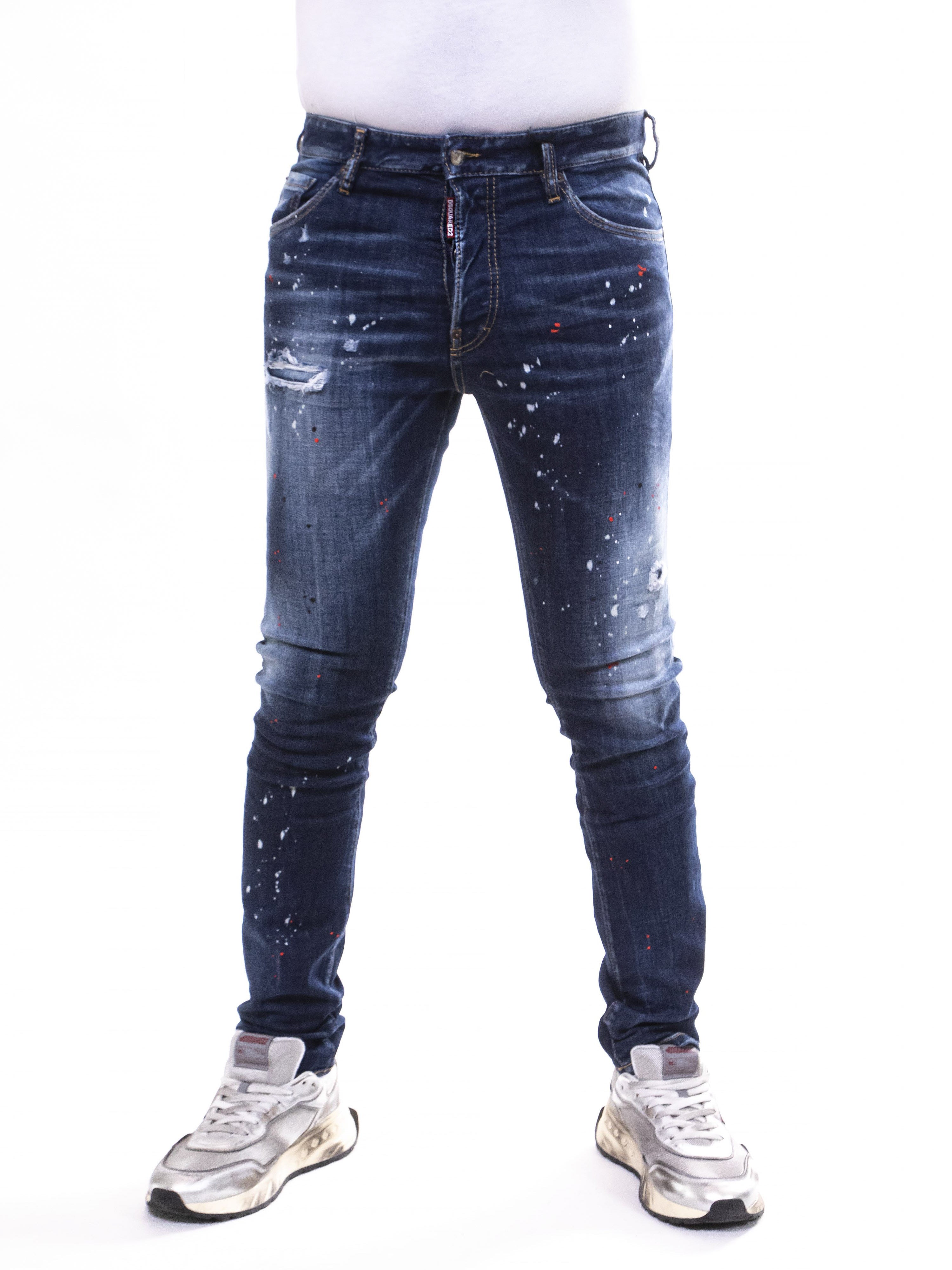 Dsquared2 Pantalone 470 NAVY BLUE