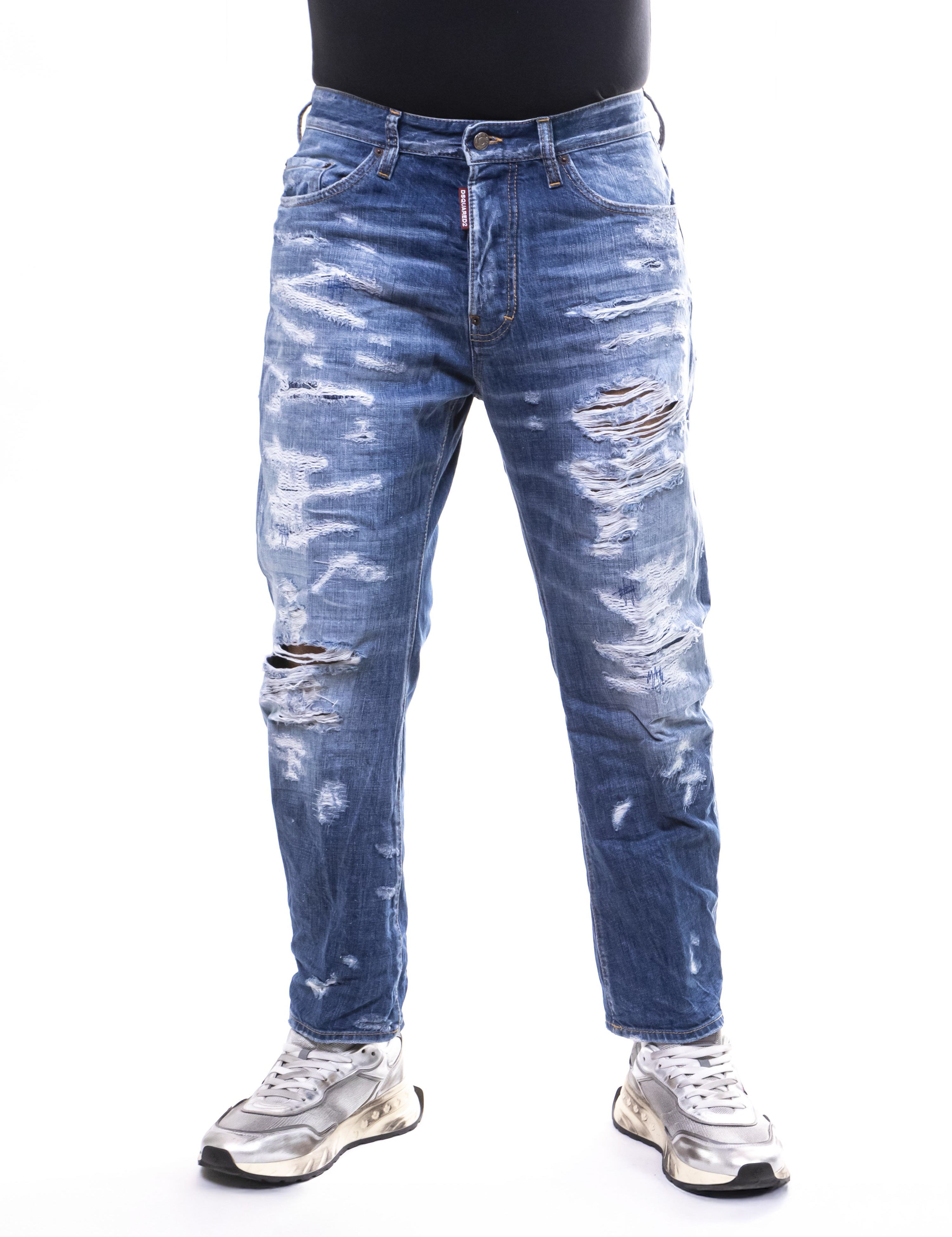 Dsquared2 Pantalone 470 NAVY BLUE