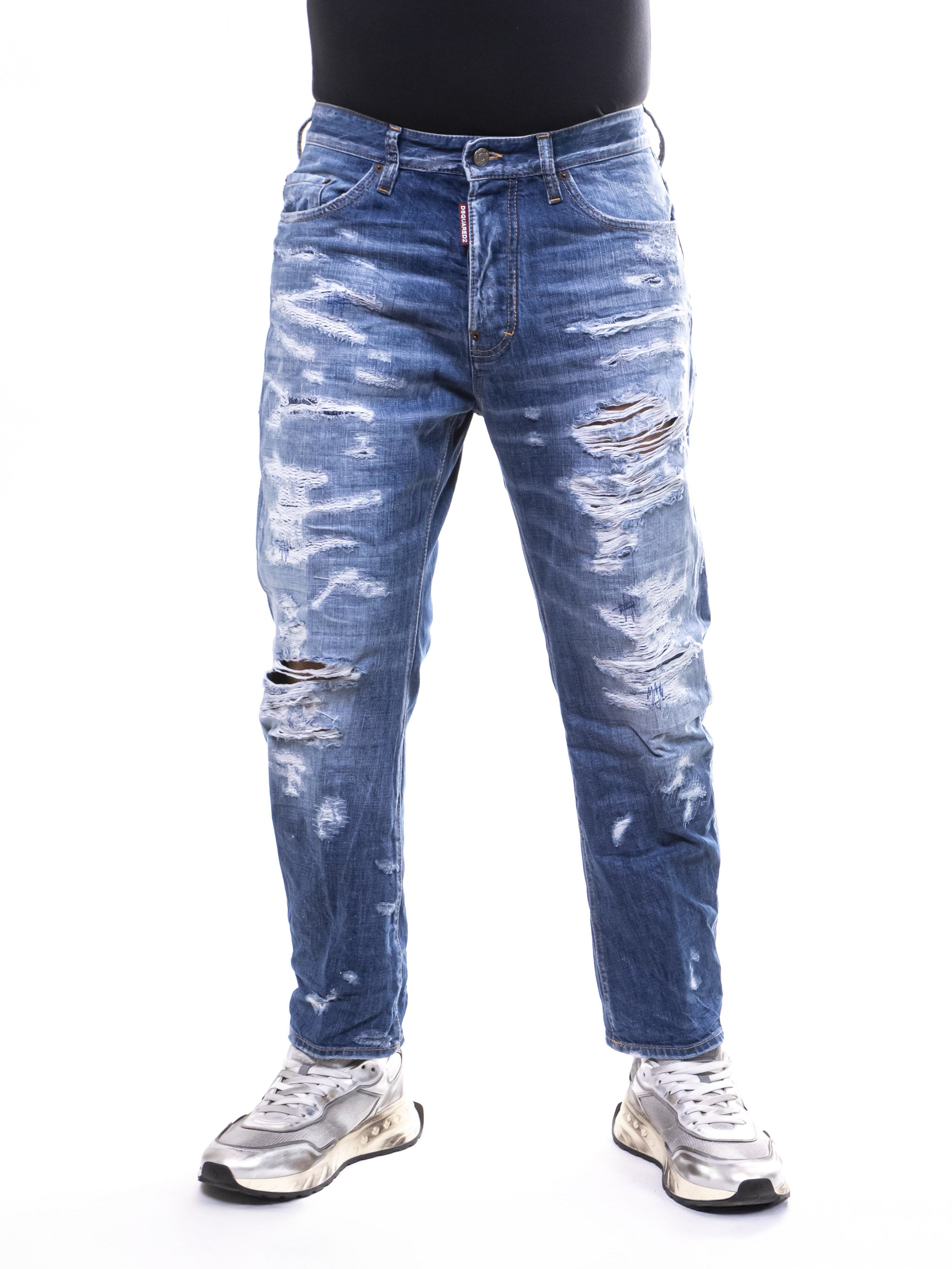 Dsquared2 Pantalone 470 NAVY BLUE