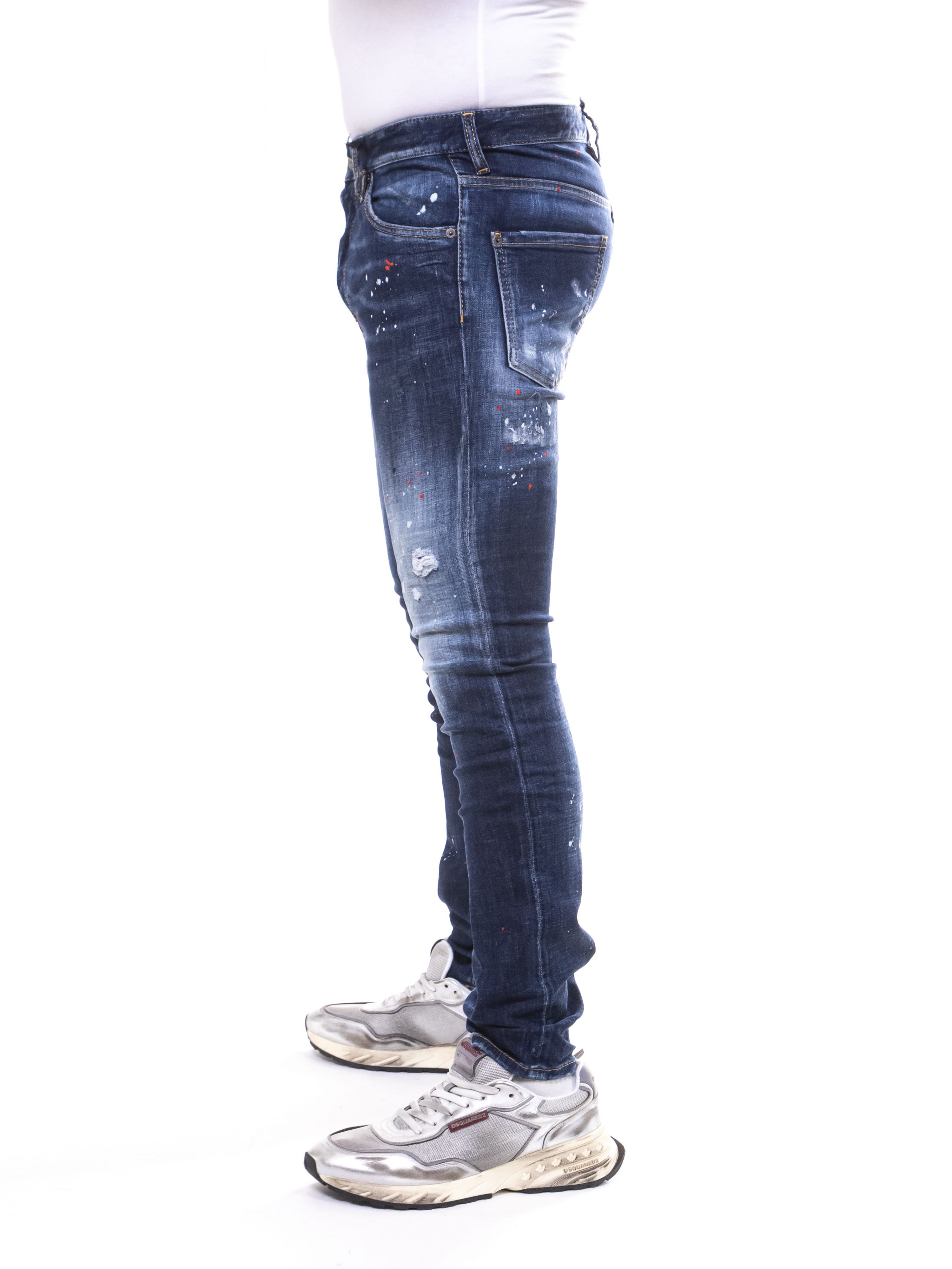 Dsquared2 Pantalone 470 NAVY BLUE