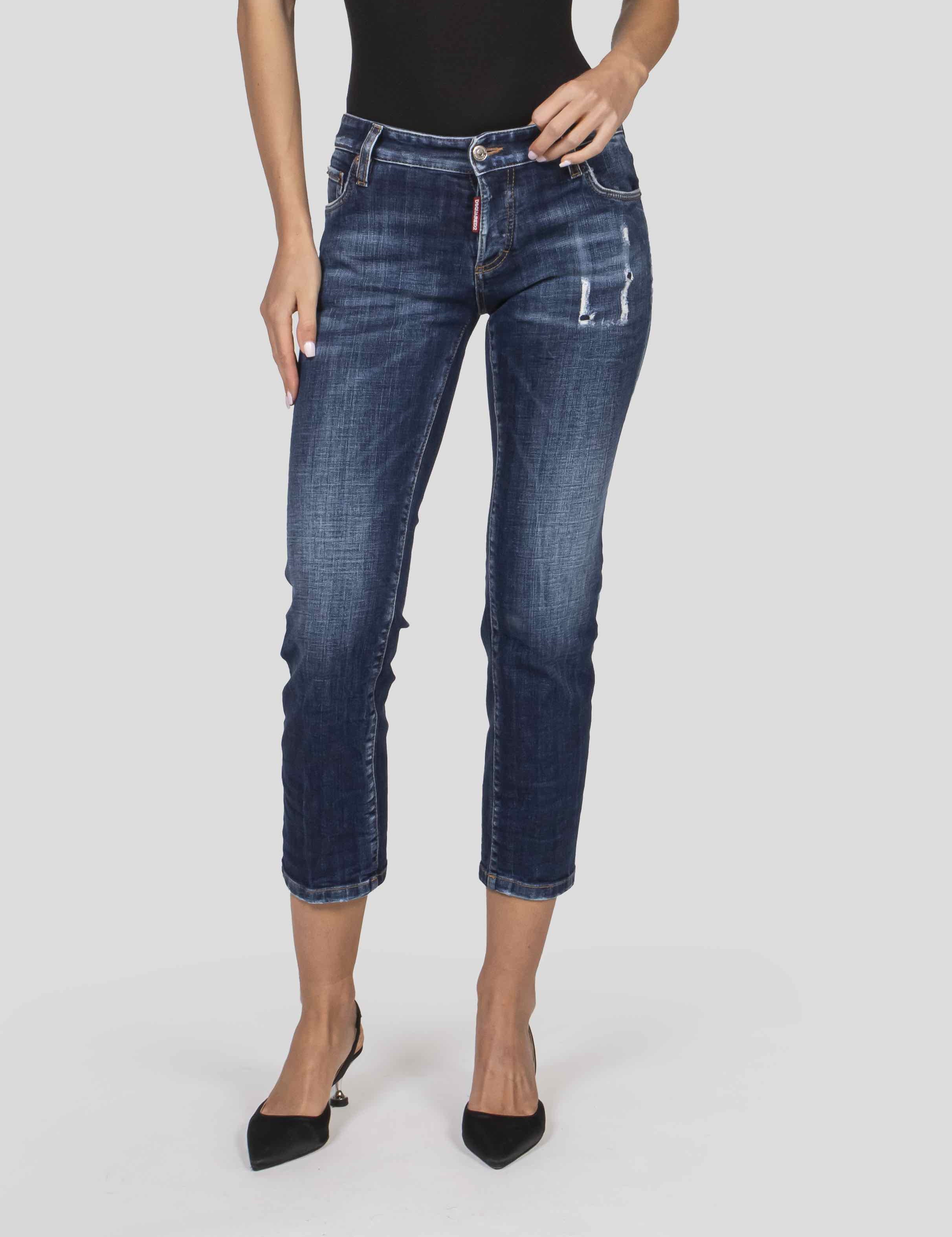 Dsquared2 Pantalone 5 Tasche 470 NAVY BLUE