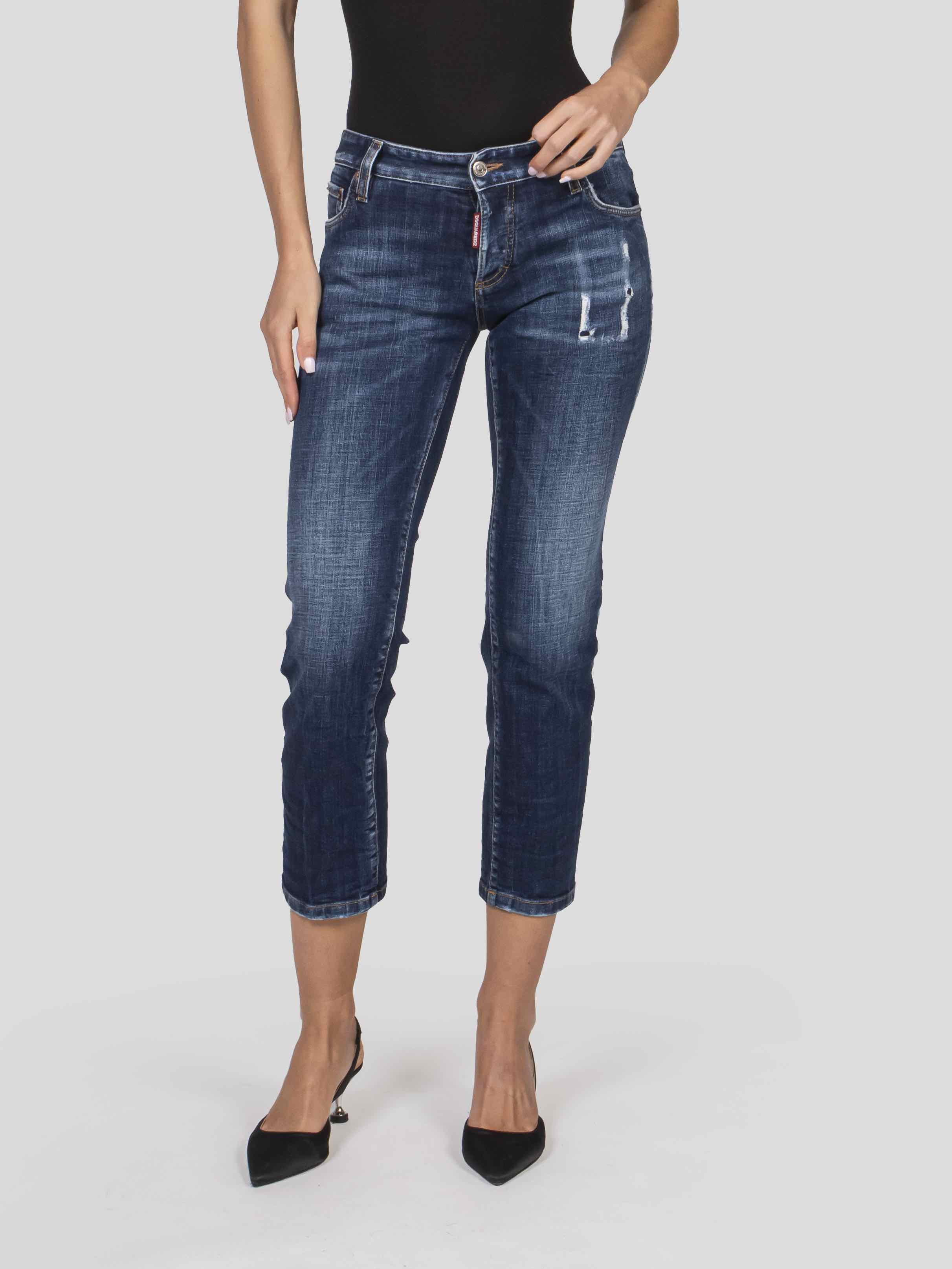 Dsquared2 Pantalone 5 Tasche 470 NAVY BLUE