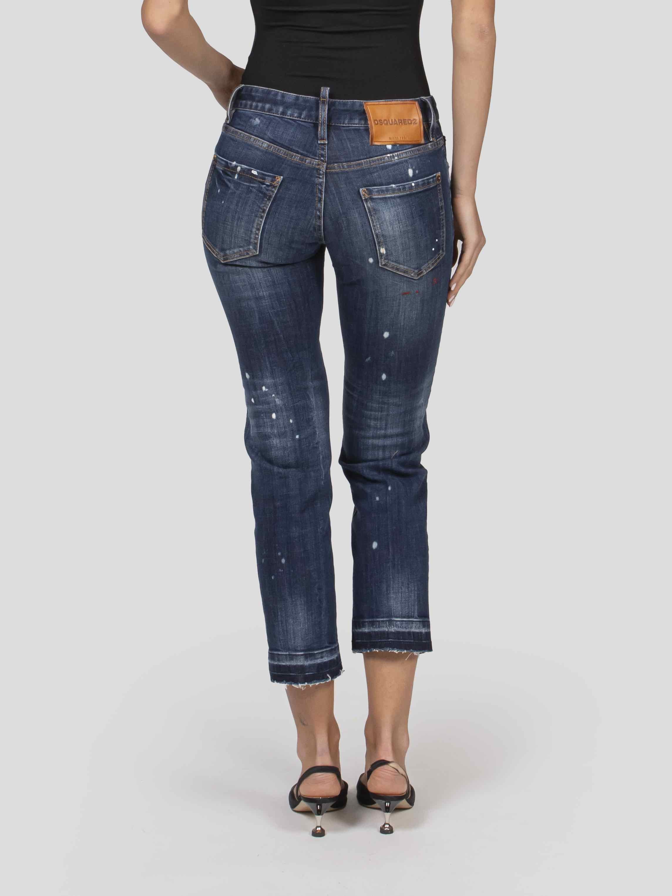 Dsquared2 Pantalone 5 Tasche 470 NAVY BLUE