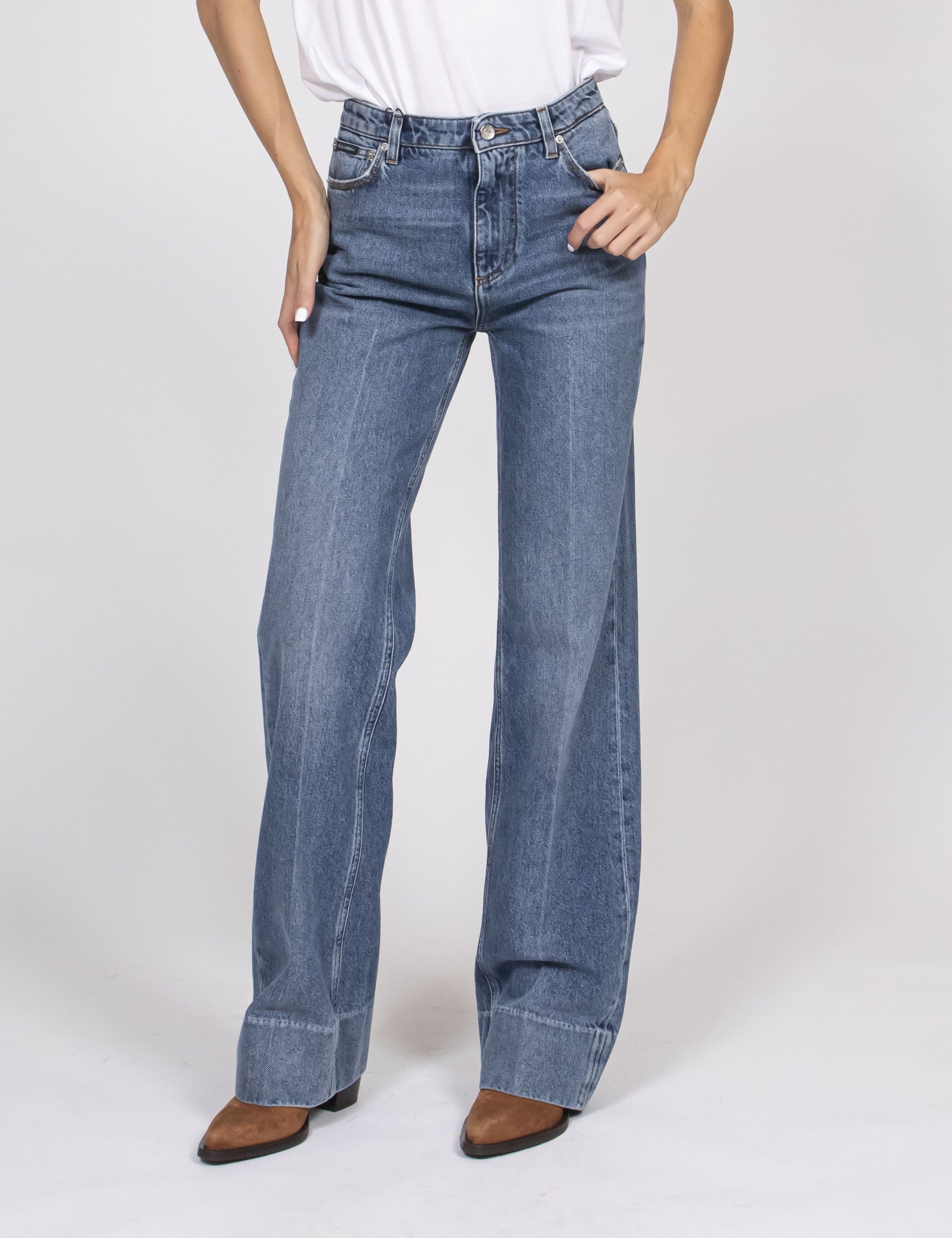 Dolce & Gabbana Pantalone 5 Tasche S9001 VARIANTE ABBINATA
