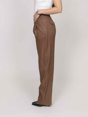 Elisabetta Franchi Pantalone 600 CUOIO
