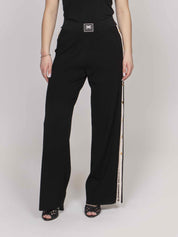 Elisabetta Franchi Pantalone 685 NERO/BURRO