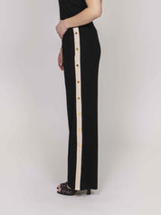 Elisabetta Franchi Pantalone 685 NERO/BURRO