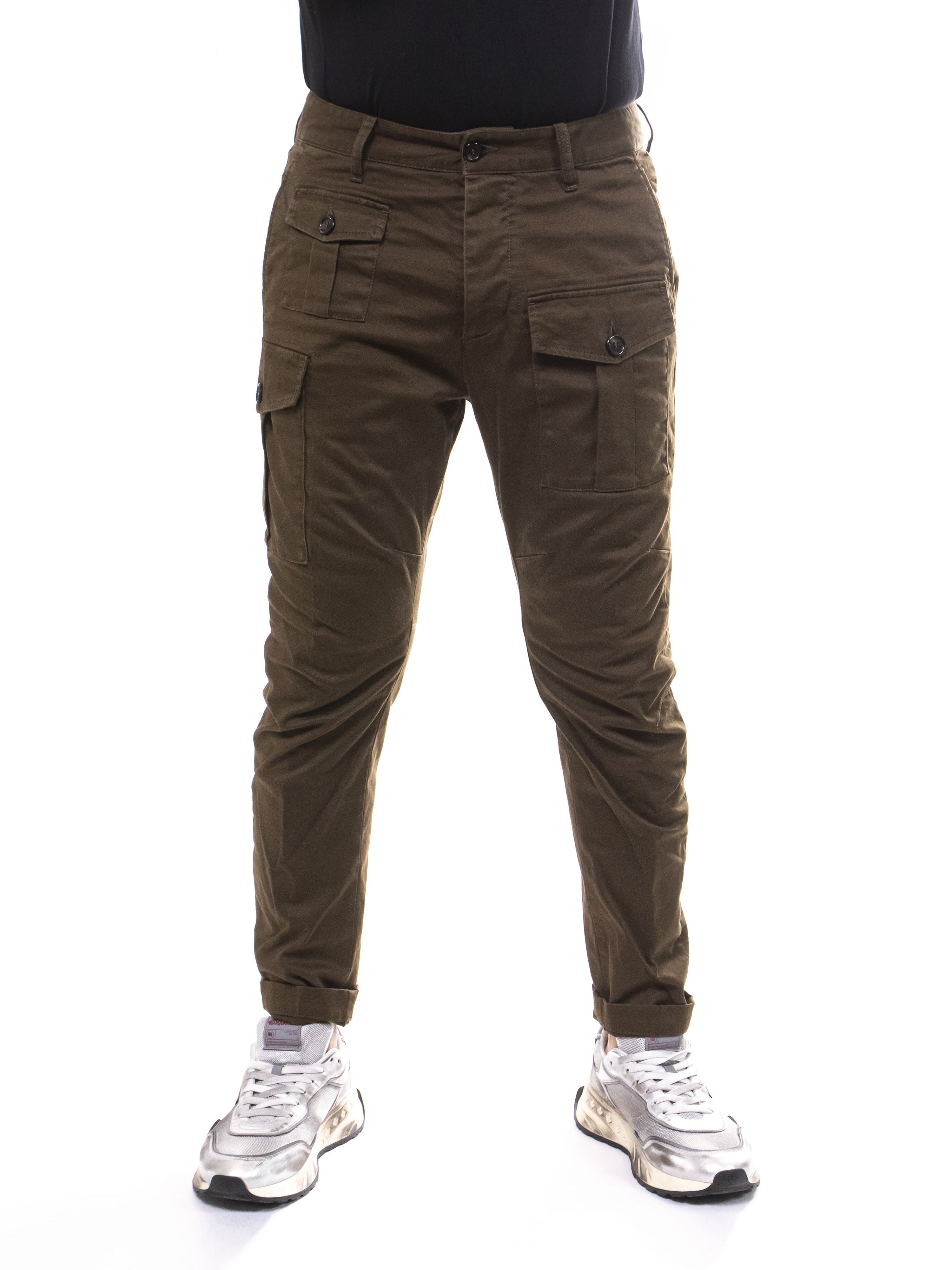Dsquared2 Pantalone 728 MILITARY GREEN