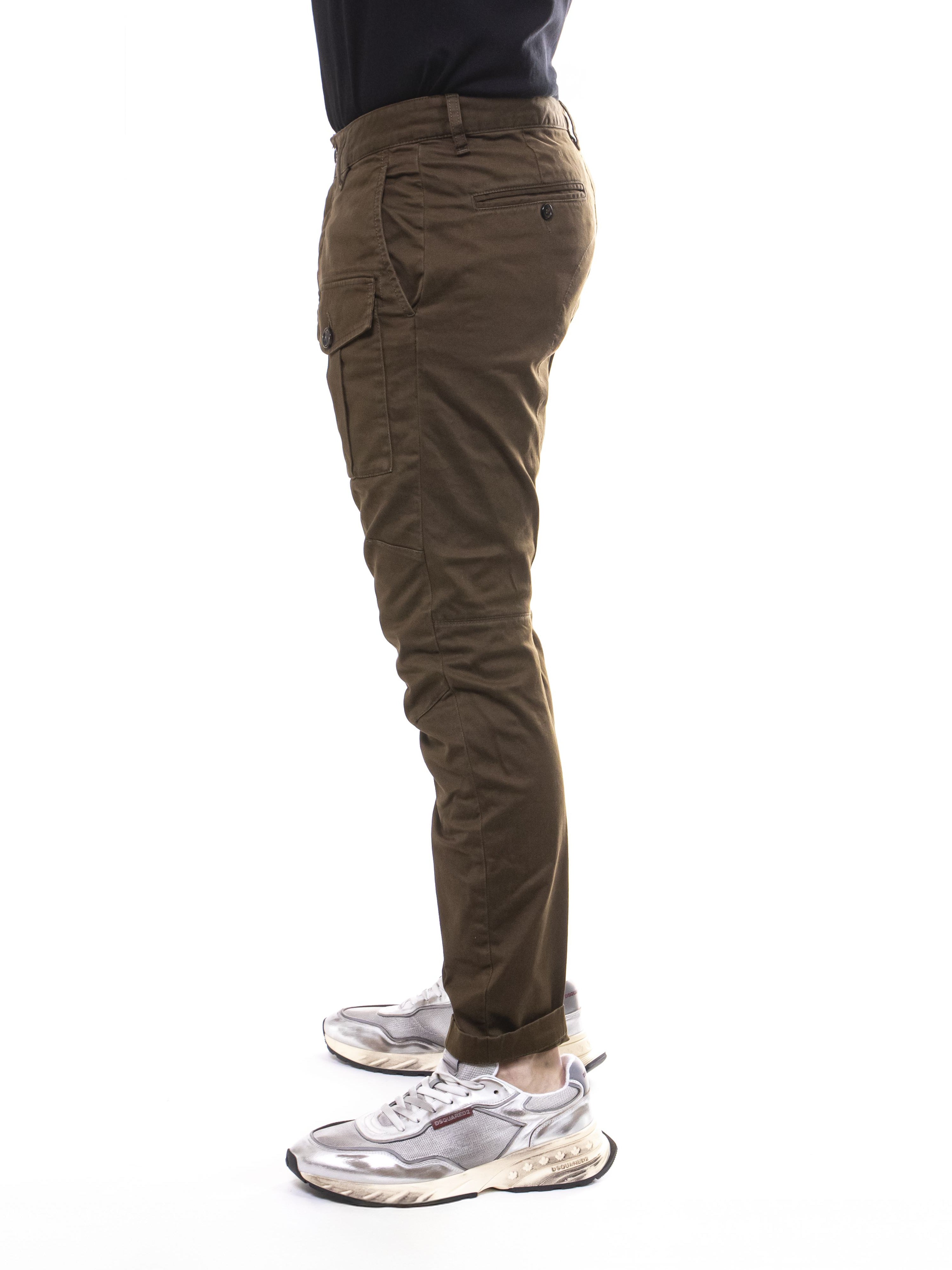 Dsquared2 Pantalone 728 MILITARY GREEN