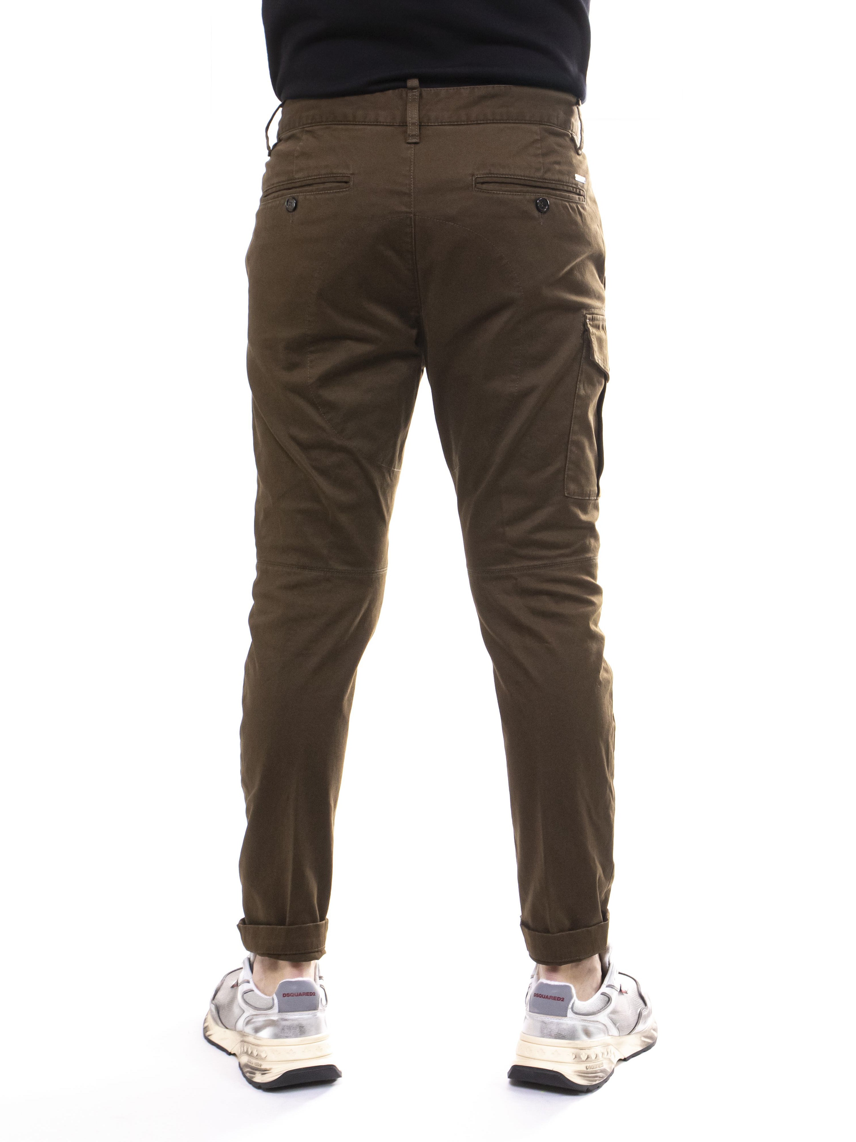 Dsquared2 Pantalone 728 MILITARY GREEN