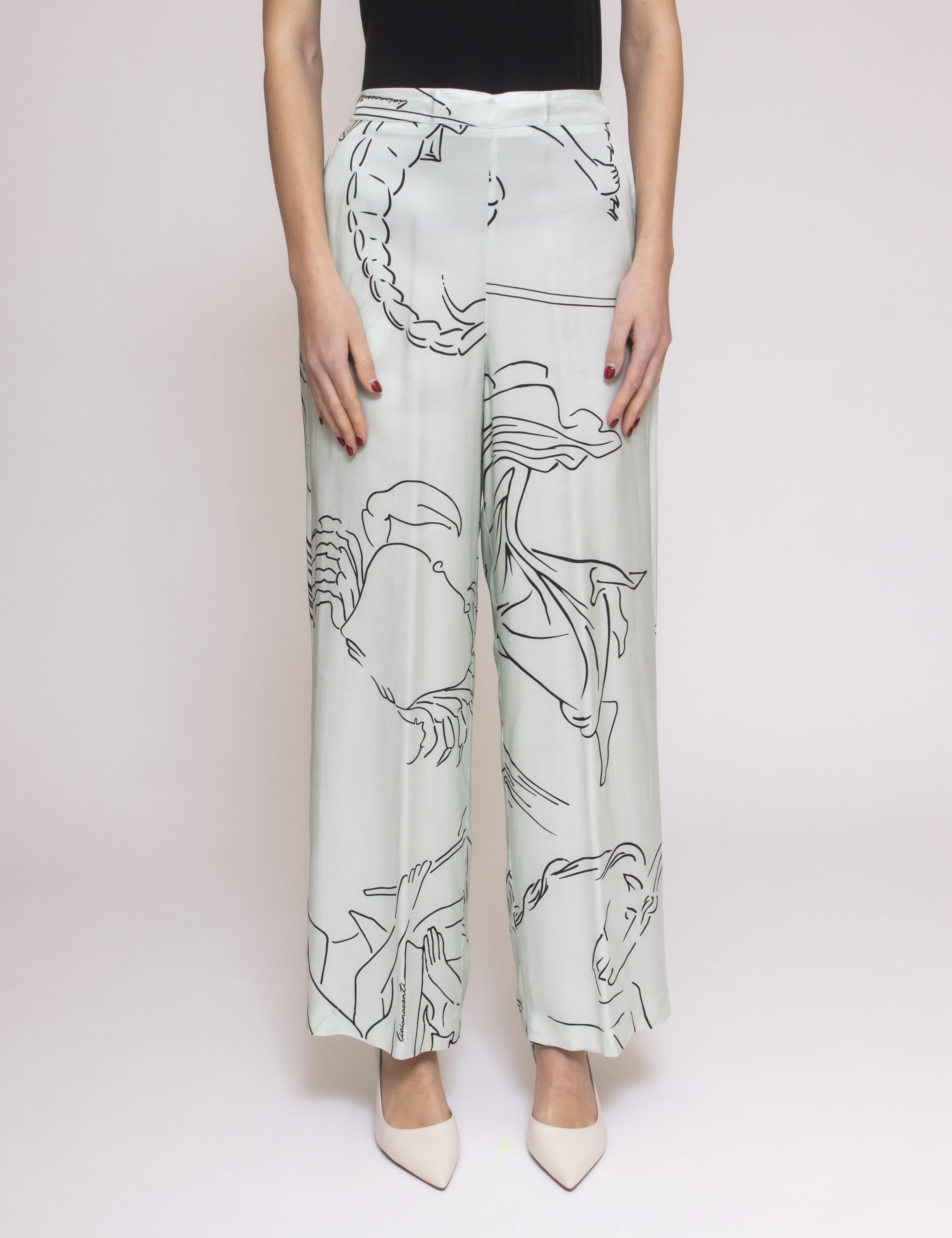 Liviana Conti Pantalone Ampio ZDC-3 ZODIACO VETRO