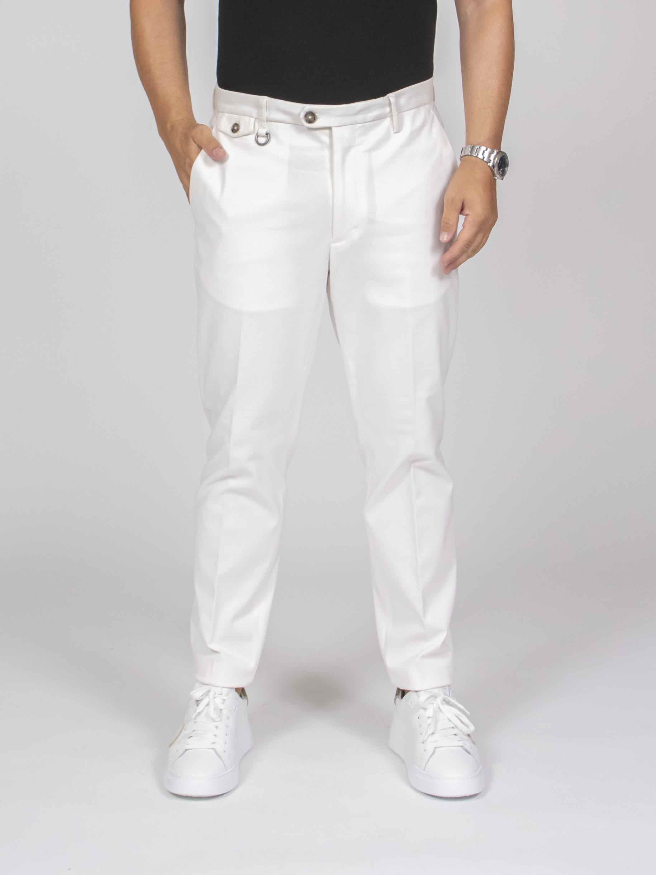 Paolo Pecora Pantalone B022 T002 1102 PANNA