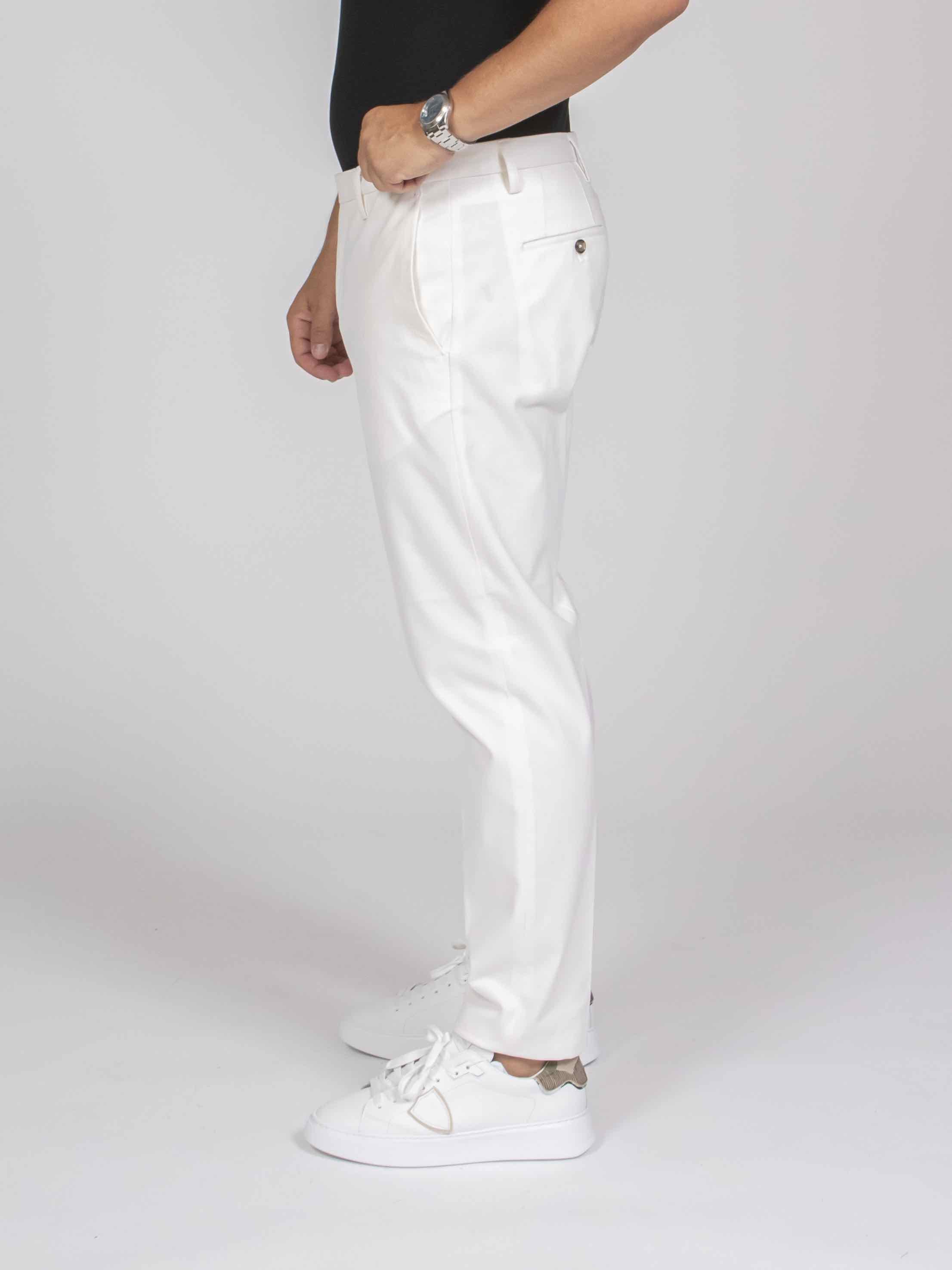 Paolo Pecora Pantalone B022 T002 1102 PANNA