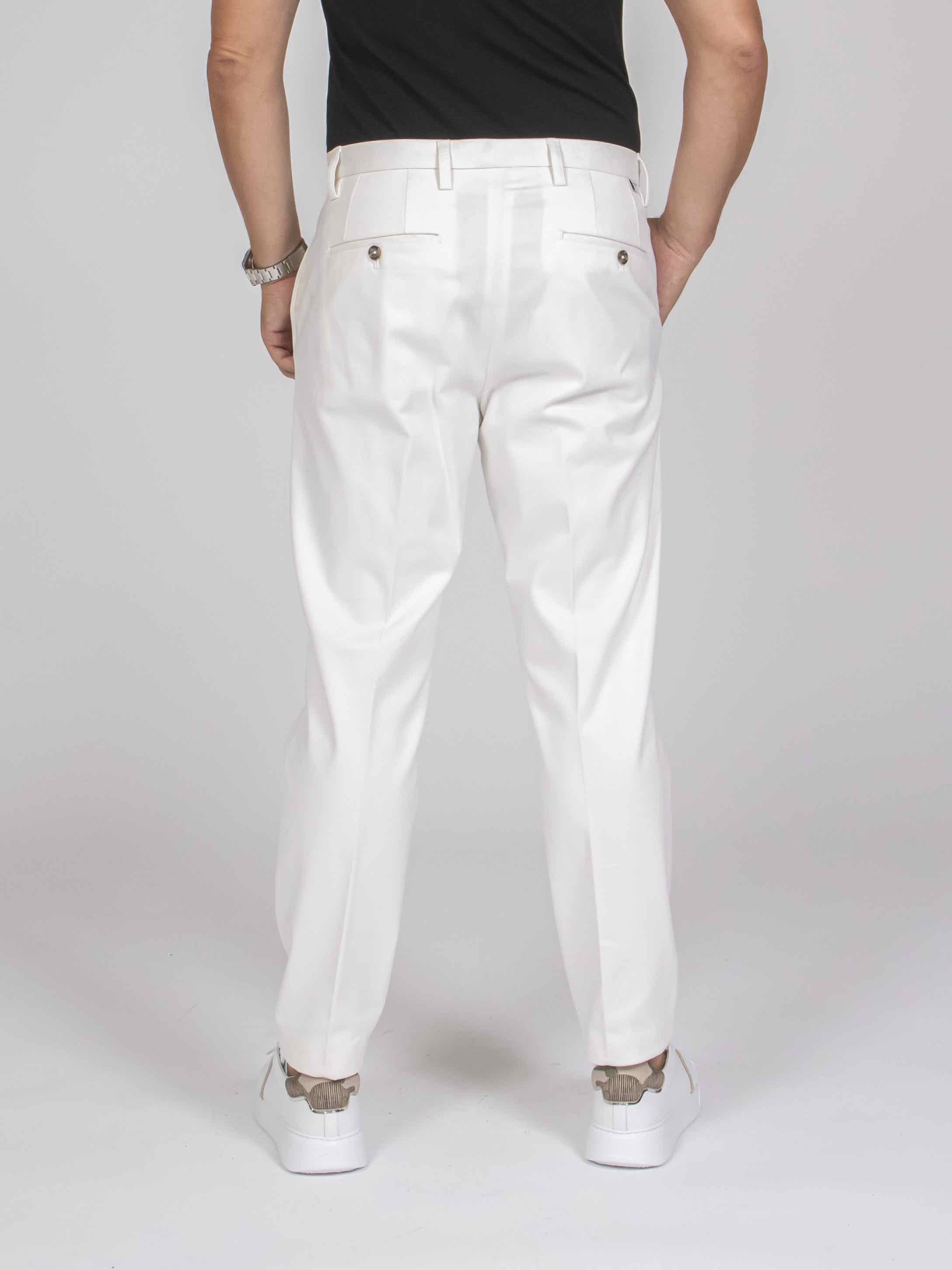 Paolo Pecora Pantalone B022 T002 1102 PANNA