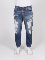 Dsquared2 Pantalone Bro 470 NAVY BLUE