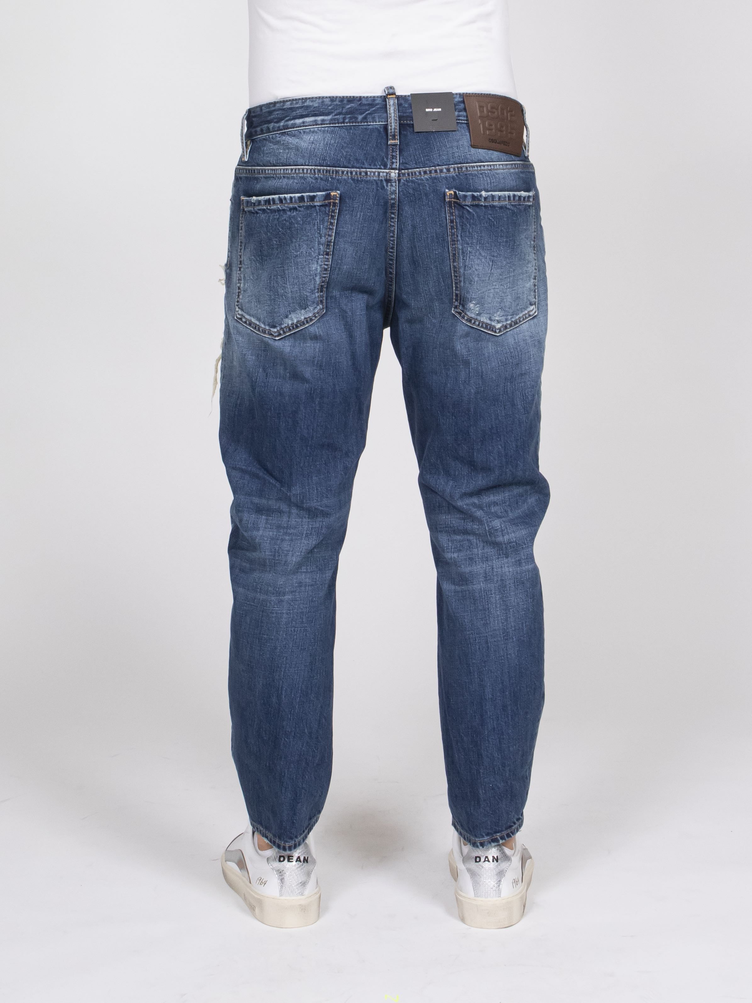Dsquared2 Pantalone Bro 470 NAVY BLUE
